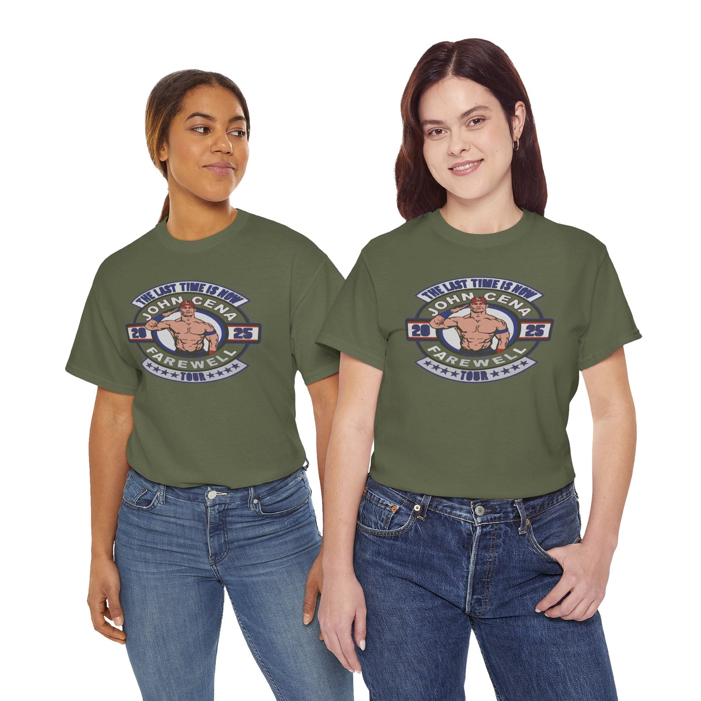 Wrestling Tribute Tee, John Cena Farewell Shirt, Unisex Graphic Tee, Fan Merchandise, Gift for Sports Lovers