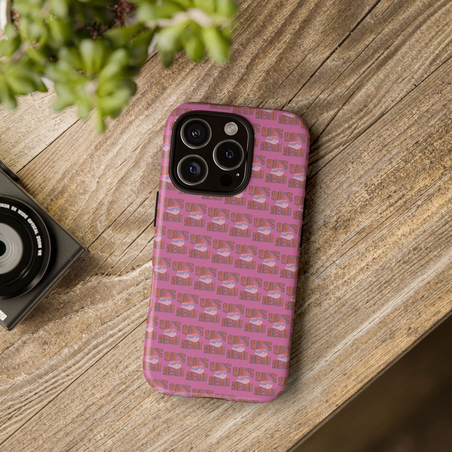 90s Vibe Phone Case, Retro Tough Cases, Gift for Nostalgia Lovers, Durable Phone Covers, 90s Themed Accessories