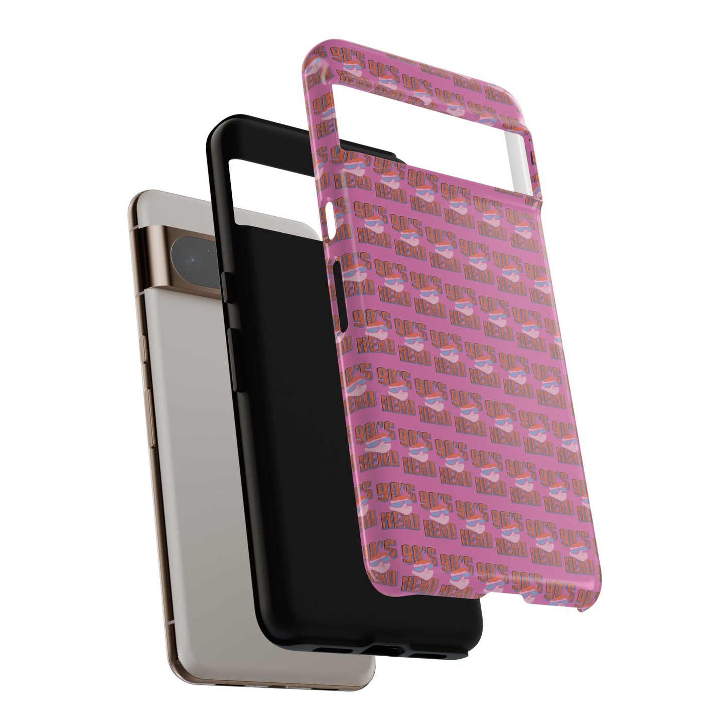 90s Vibe Phone Case, Retro Tough Cases, Gift for Nostalgia Lovers, Durable Phone Covers, 90s Themed Accessories