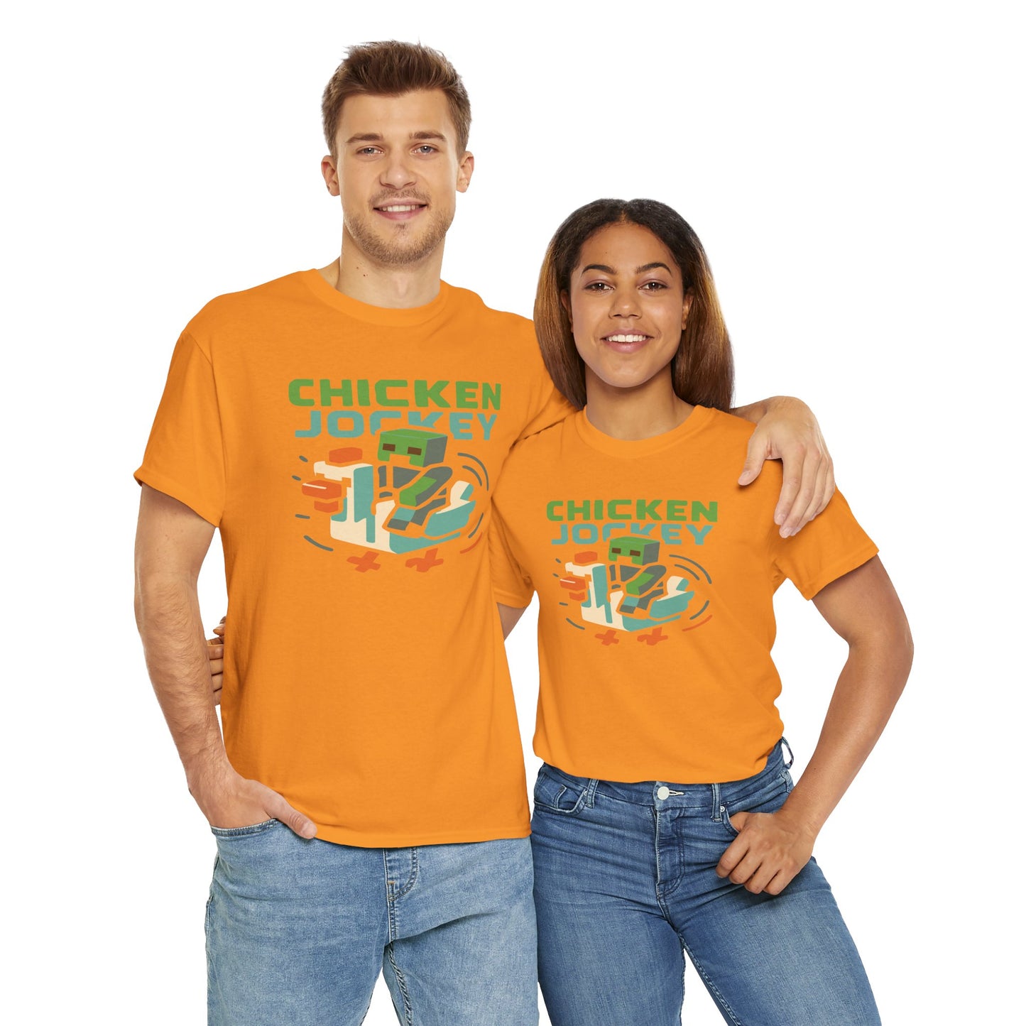 Chicken Jockey Minecraft T-shirt