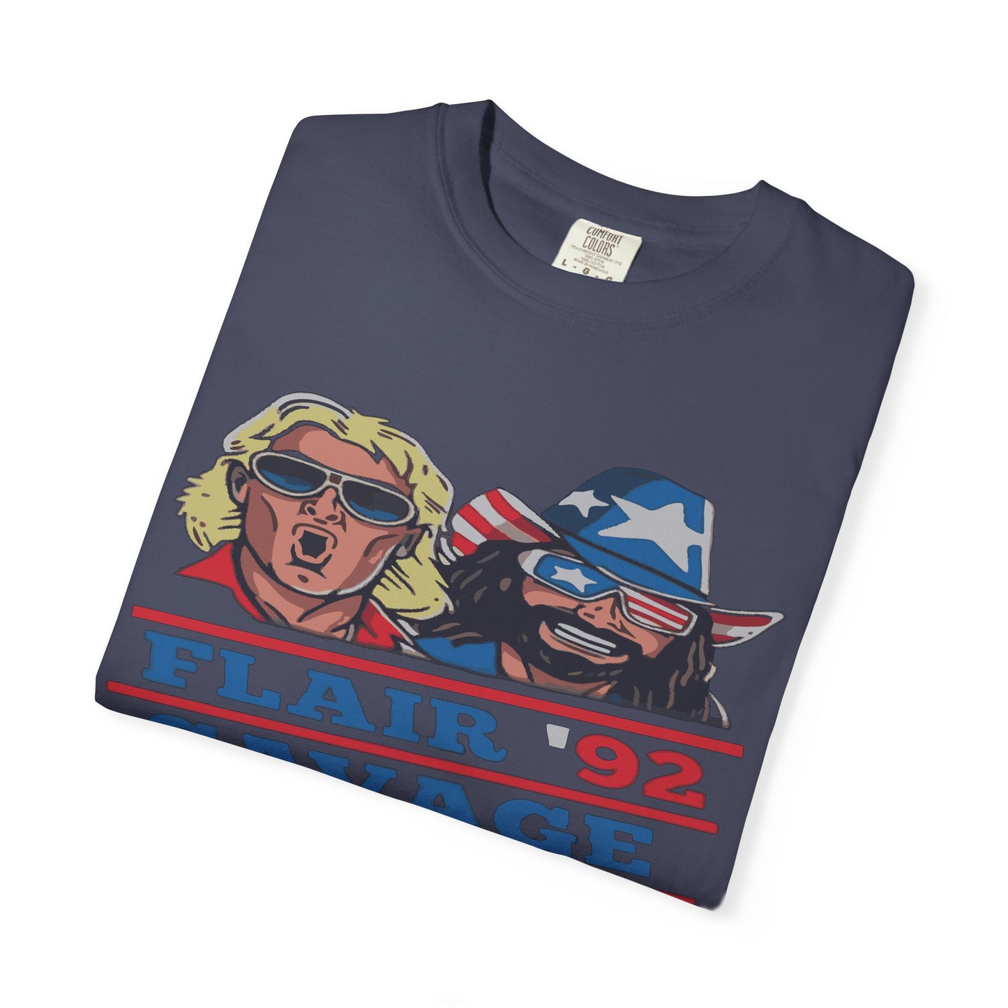 Retro Wrestling Fan T-Shirt, Unisex Graphic Tee, Flair Savage Shirt, Sports Fan Apparel, Vintage Style Gift