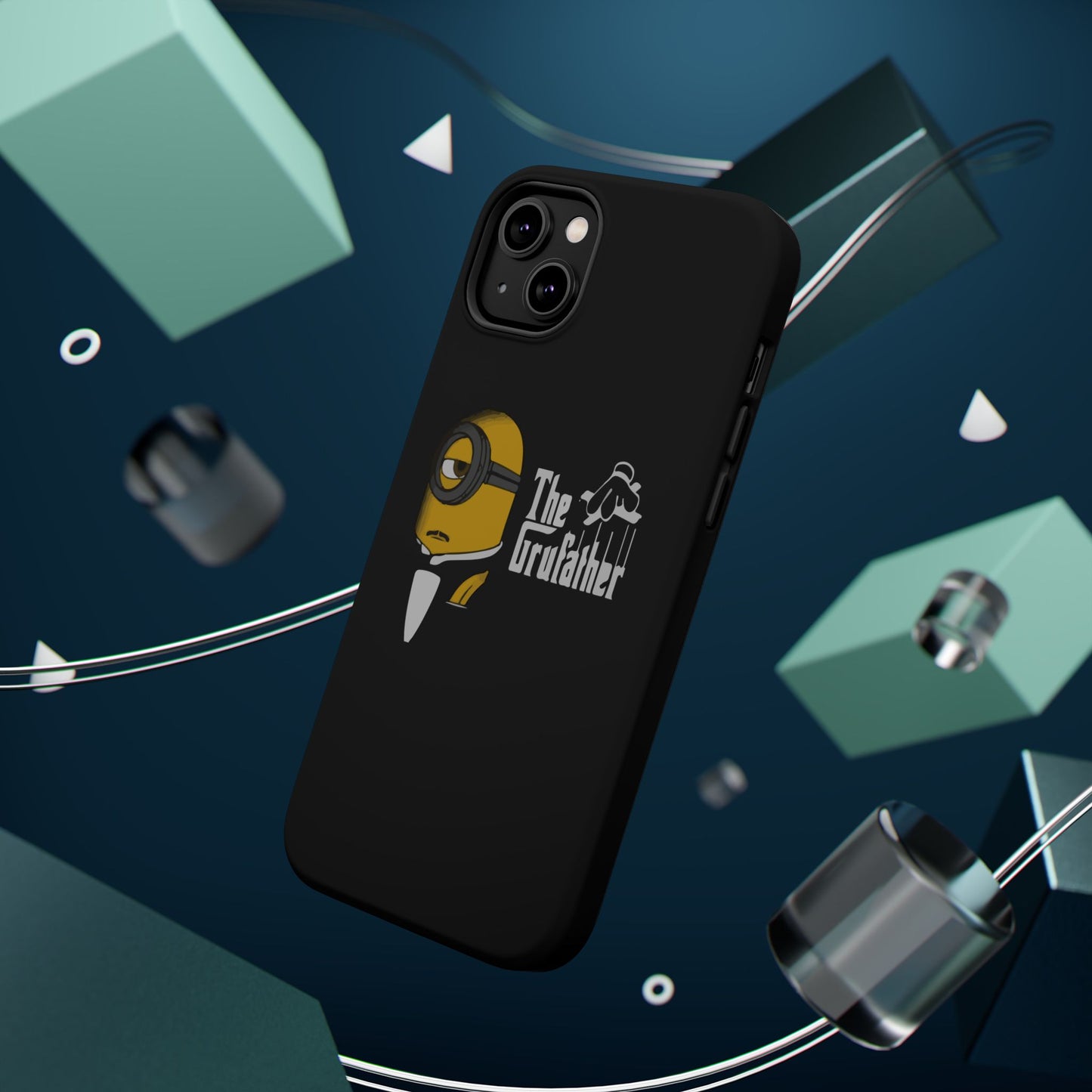 Magnetic Tough Cases: The Gruffather Phone Cover, Gift for Minions Fans, Unique Cell Phone Case, Durable Protective Case, Fun Cartoon Design