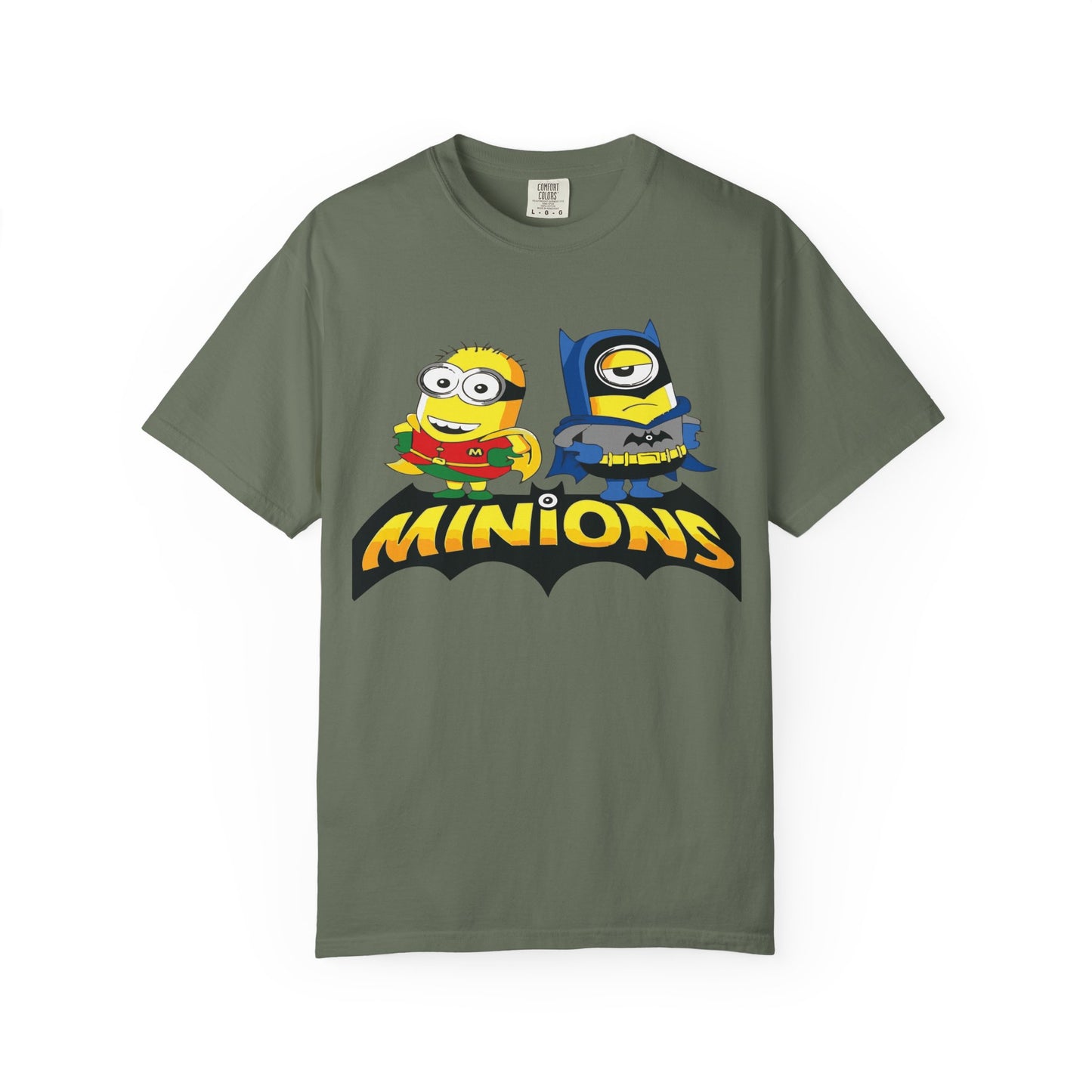 Minions Superhero Unisex T-shirt, Fun Gift for Kids, Cartoon Apparel, Birthday Party Outfit, Family Movie Night Wear