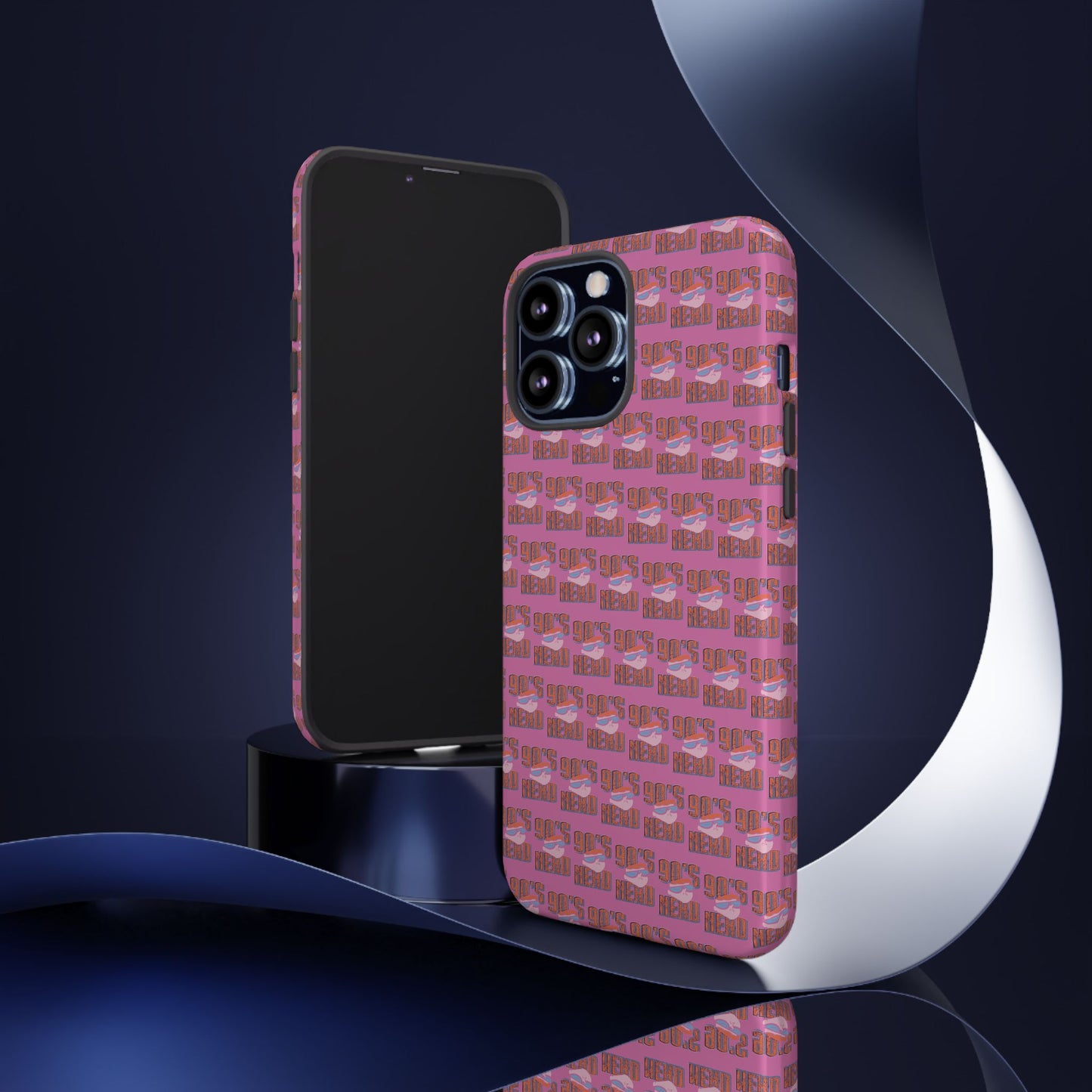 90s Vibe Phone Case, Retro Tough Cases, Gift for Nostalgia Lovers, Durable Phone Covers, 90s Themed Accessories