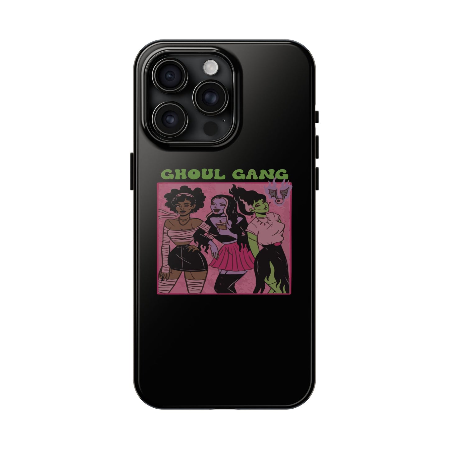 Ghoul Gang Tough Phone Cases | Unique Halloween Phone Cover, Cute Protective Case, Trendy Gift for Goth Fans, Spooky Style Accessory