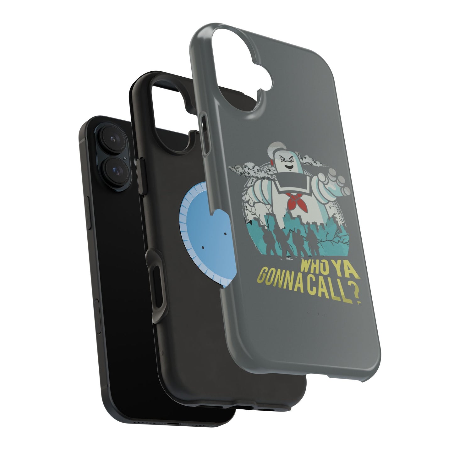 Ghostbuster-Inspired Tough Phone Case - Who Ya Gonna Call? - Perfect for Fans, Gift for Halloween, Geeky Accessories, Durable Protection