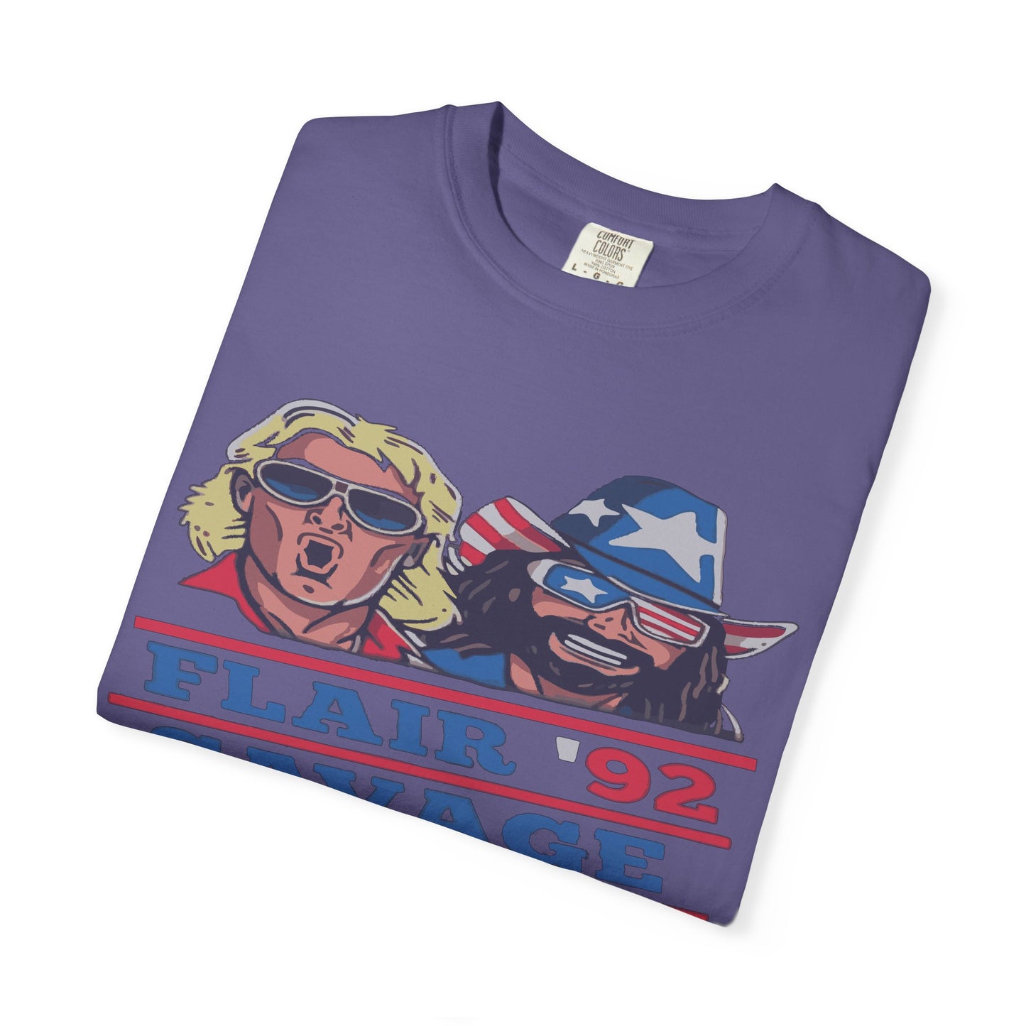 Retro Wrestling Fan T-Shirt, Unisex Graphic Tee, Flair Savage Shirt, Sports Fan Apparel, Vintage Style Gift