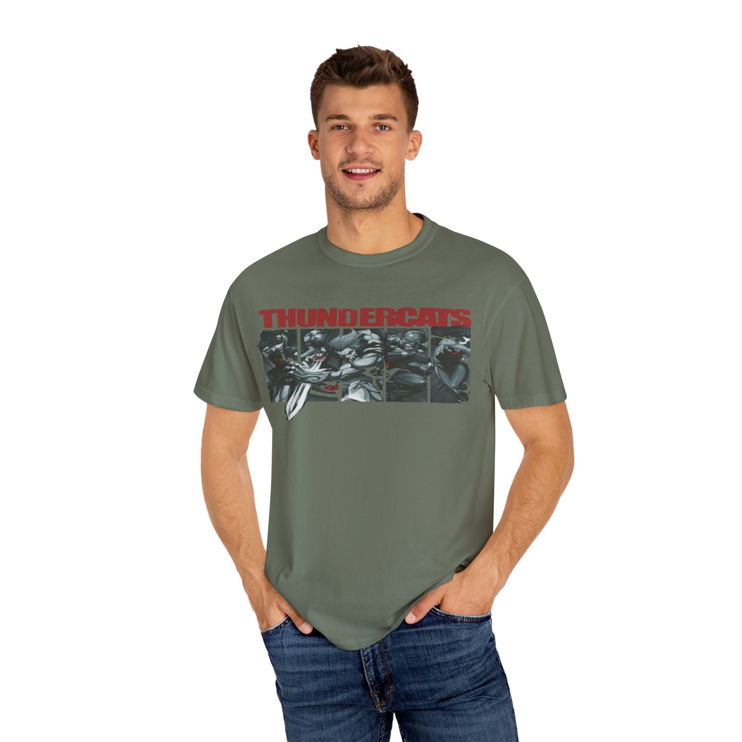 Thundercats Vintage Unisex Garment-Dyed T-shirt