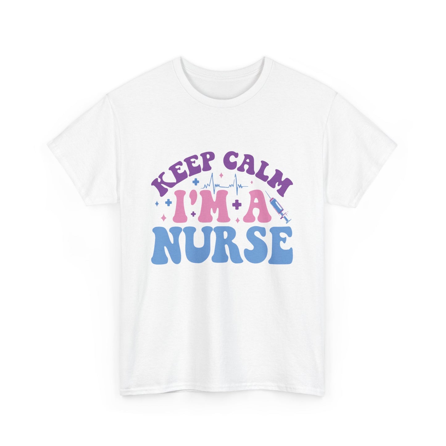 Nurse Appreciation Heavy Cotton Tee, Funny Nurse Gift, Medical Humor Shirt, Nurse Day Celebration Tee, Caregiver Outfit