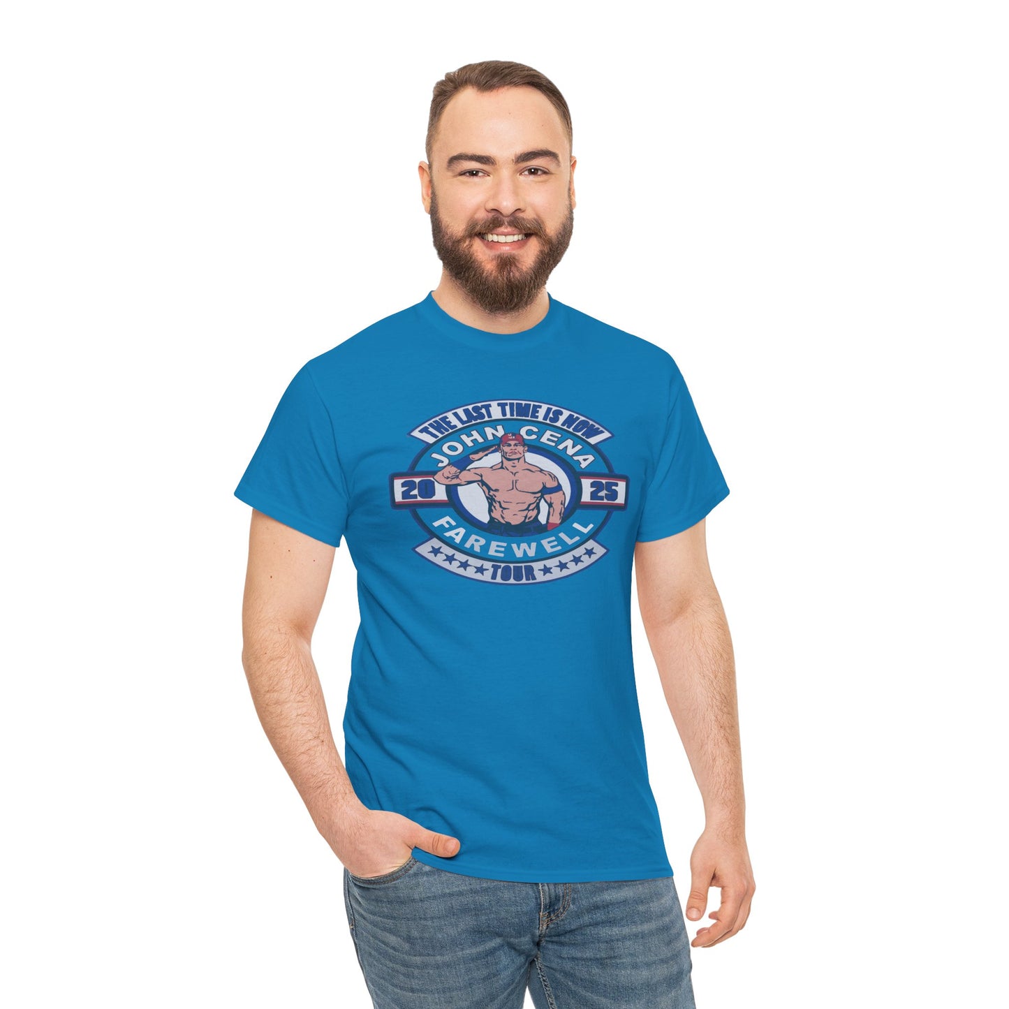 Wrestling Tribute Tee, John Cena Farewell Shirt, Unisex Graphic Tee, Fan Merchandise, Gift for Sports Lovers