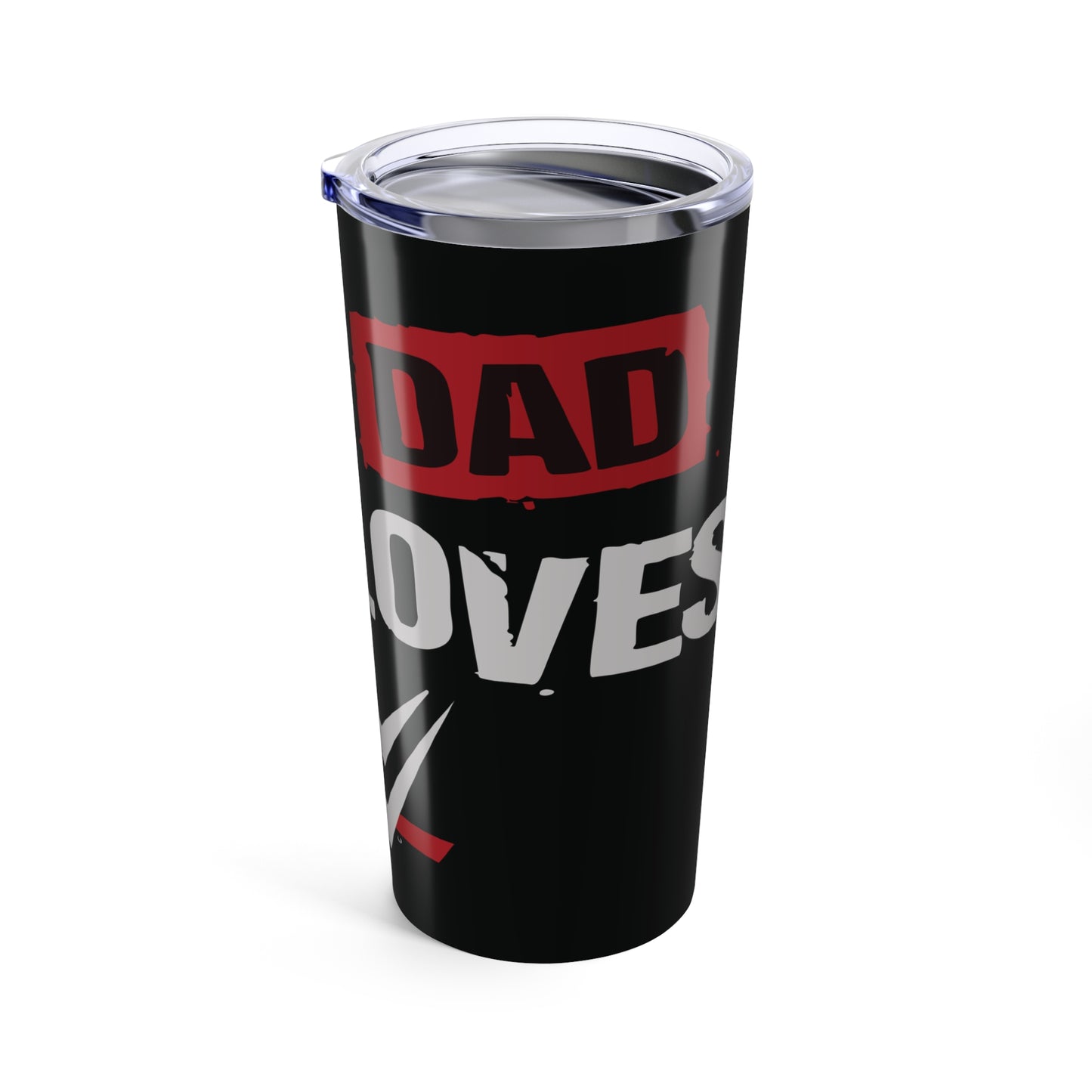 WWE Motivational Tumbler 20oz - Perfect Gift for WWE Loving Dads