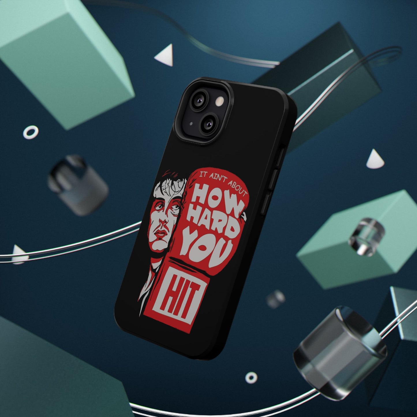 Impact-Resistant Phone Case, Rugged Smartphone Cover, Tough Phone Protection, Inspirational Gift, Motivational Tech Accessory