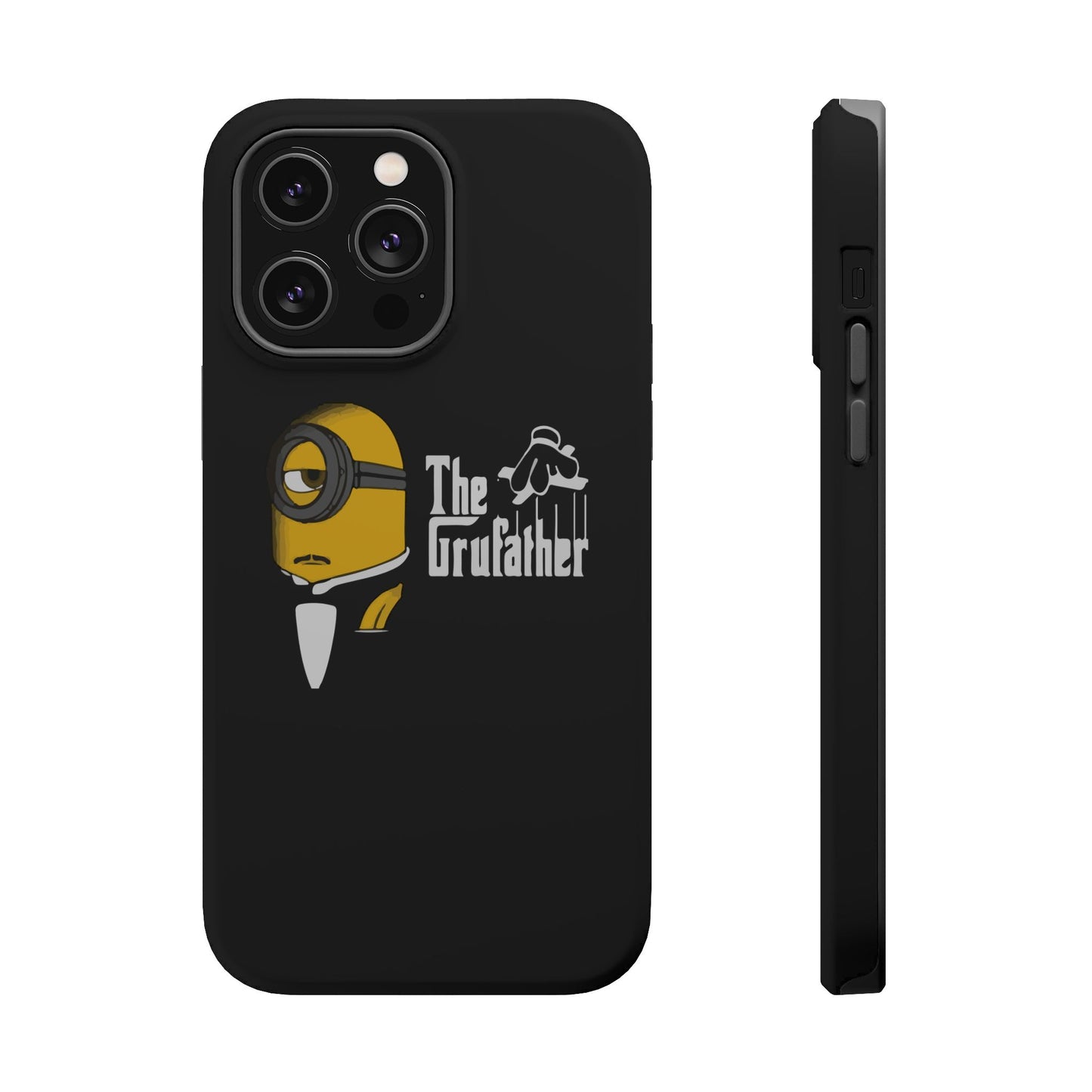 Magnetic Tough Cases: The Gruffather Phone Cover, Gift for Minions Fans, Unique Cell Phone Case, Durable Protective Case, Fun Cartoon Design