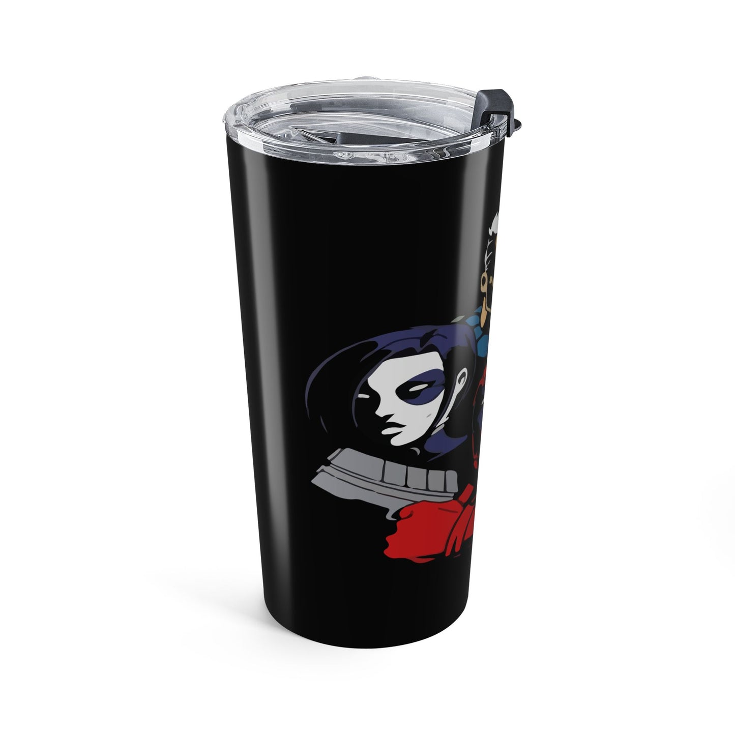 Comic Book Themed Tumbler 20oz - Perfect for Fans of Superheroes, Ideal for Gifts, Fun for Parties, Travel Mug, Unique Drinkware