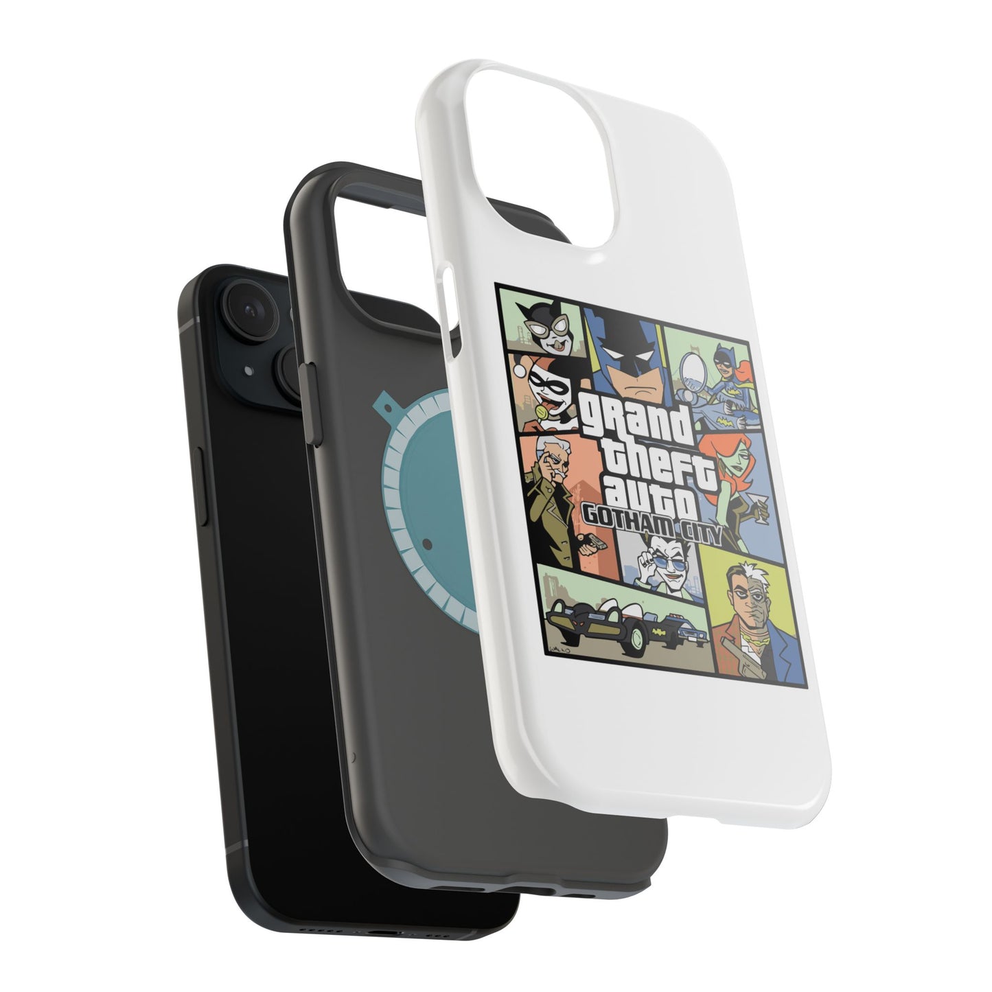 Grand Theft Auto Magnetic Tough Case, Gaming Phone Case, GTA Art Phone Cover, Gifts for Gamers, Cool Cell Phone Case