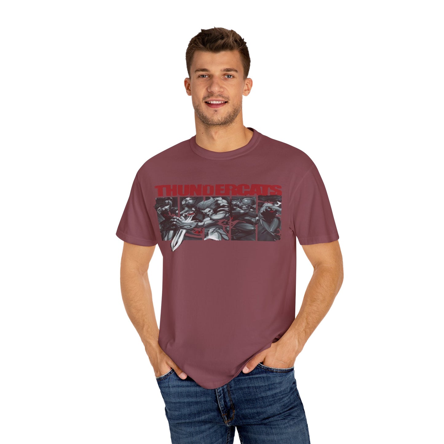Thundercats Vintage Unisex Garment-Dyed T-shirt