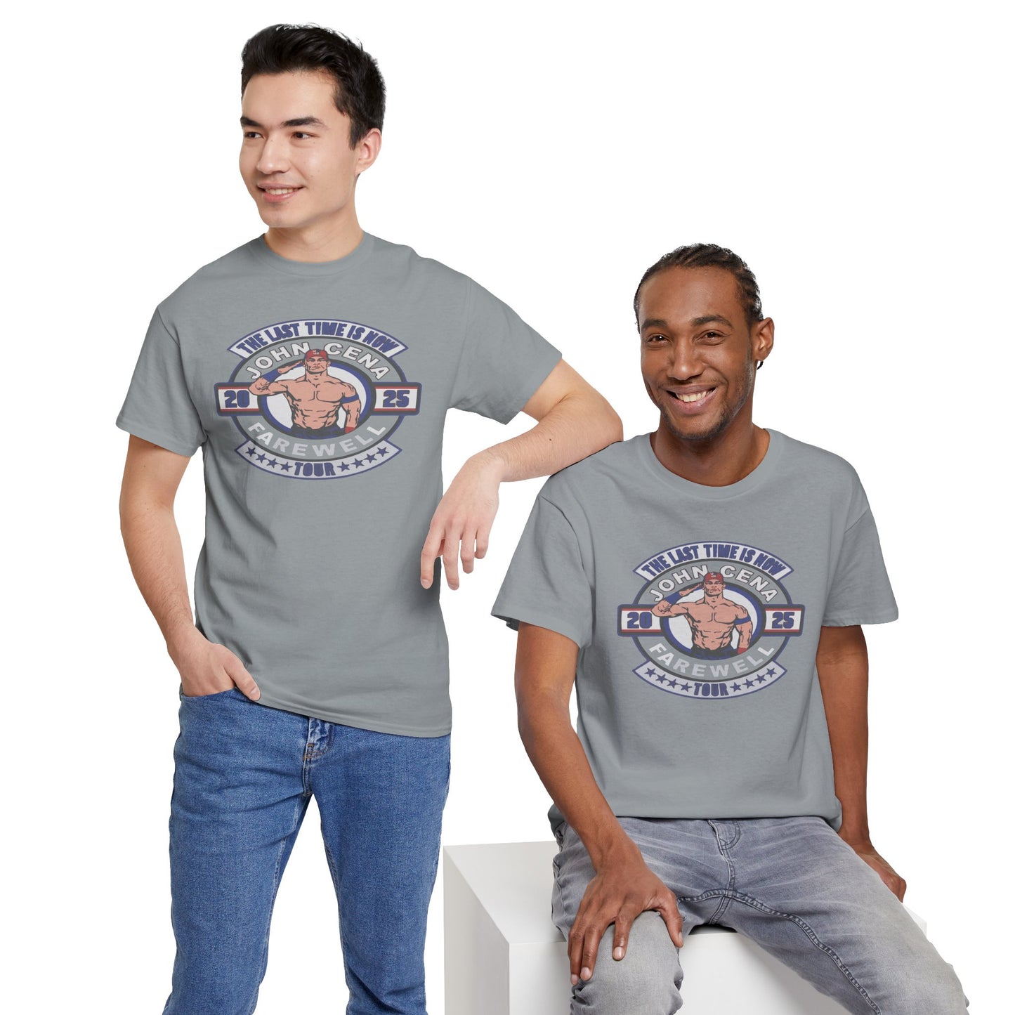 Wrestling Tribute Tee, John Cena Farewell Shirt, Unisex Graphic Tee, Fan Merchandise, Gift for Sports Lovers