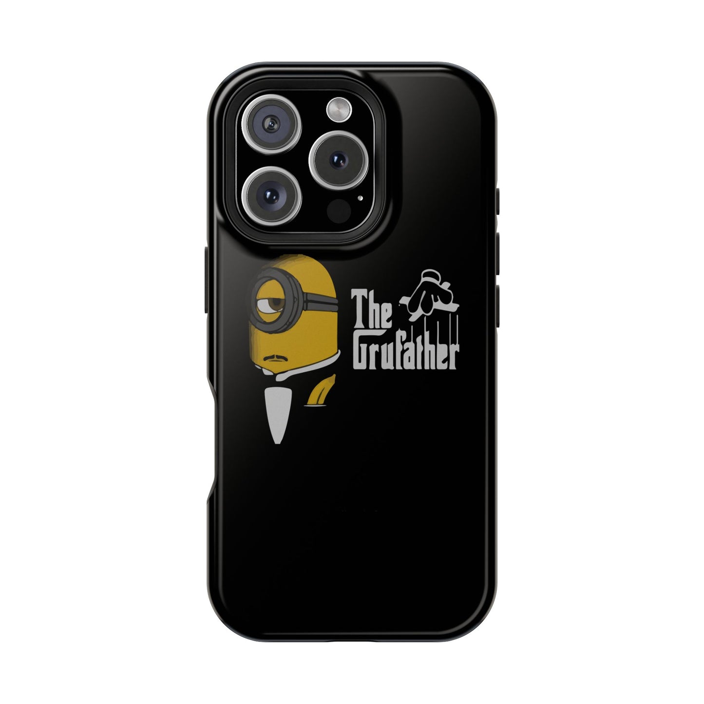 Magnetic Tough Cases: The Gruffather Phone Cover, Gift for Minions Fans, Unique Cell Phone Case, Durable Protective Case, Fun Cartoon Design