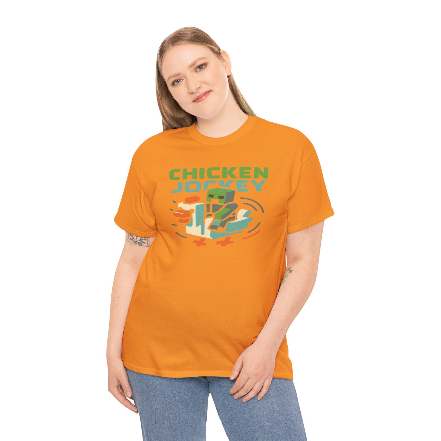 Chicken Jockey Minecraft T-shirt