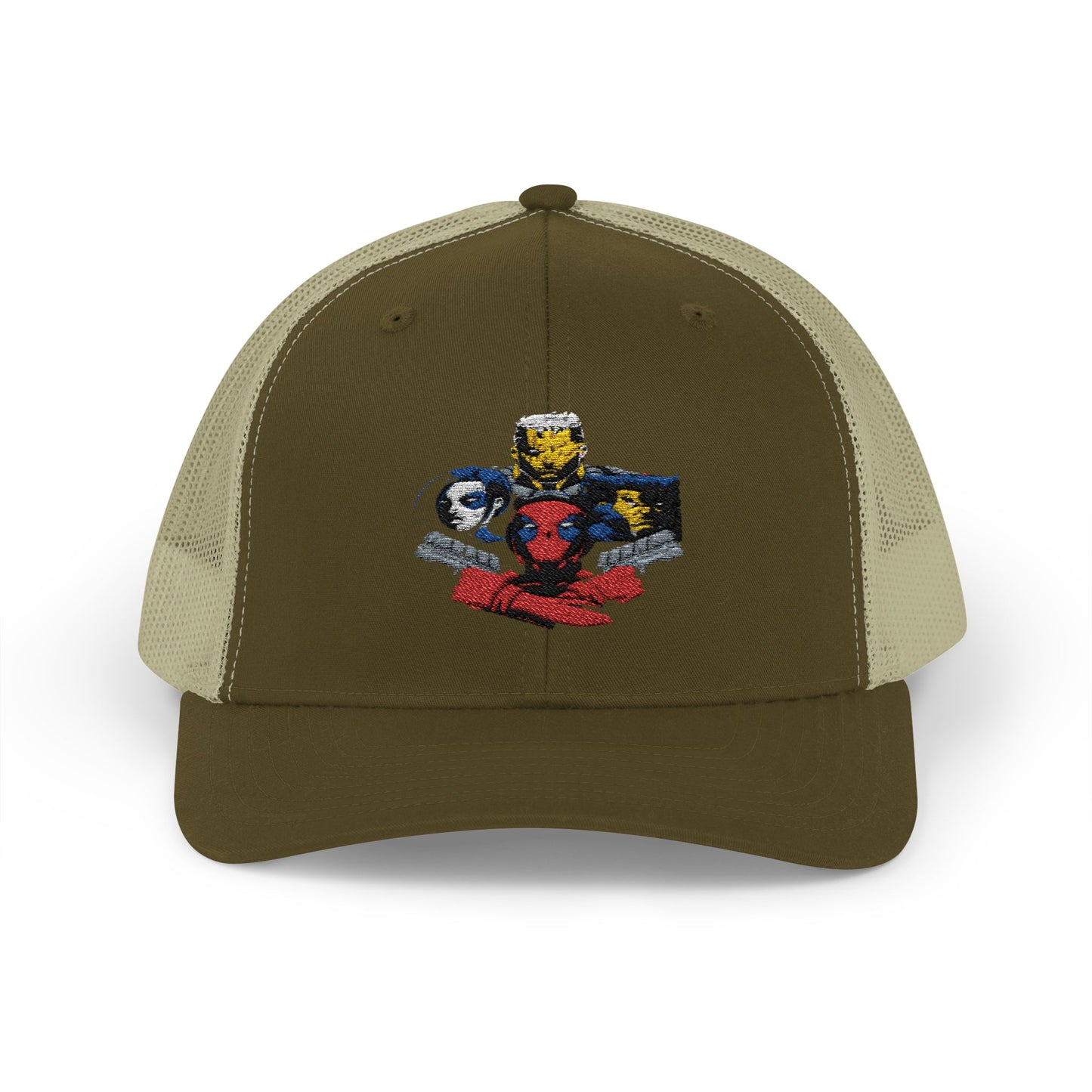Snapback Trucker Cap - Deadpool Marvel, Deadpool 2 Movie Design