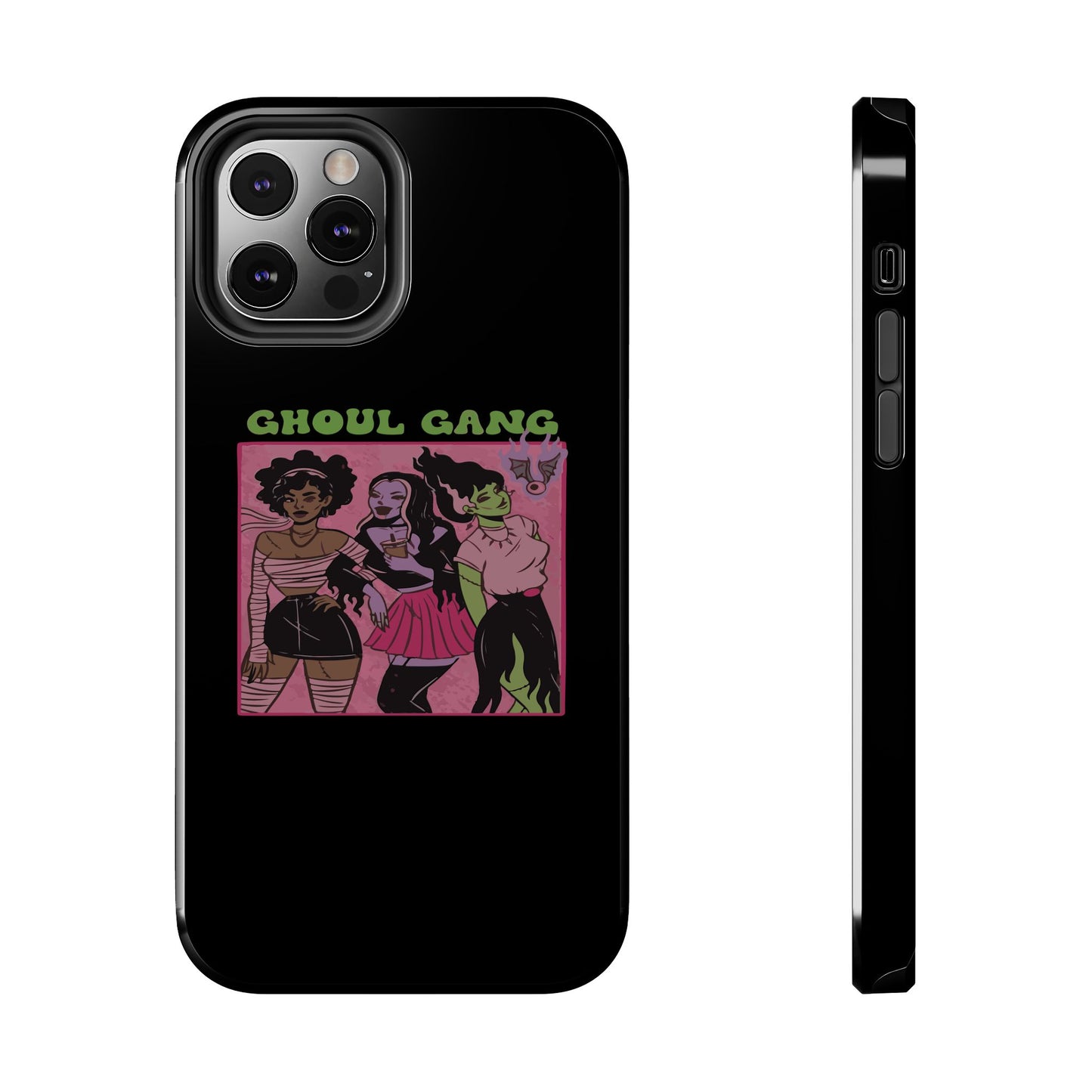 Ghoul Gang Tough Phone Cases | Unique Halloween Phone Cover, Cute Protective Case, Trendy Gift for Goth Fans, Spooky Style Accessory