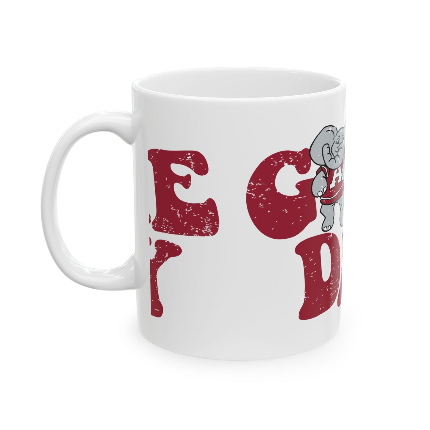 Game Day Bamba Ceramic Mug - Perfect for Football Fans, Tailgating, Gift for Gamers, Holiday Drinkware, Sports Enthusiast