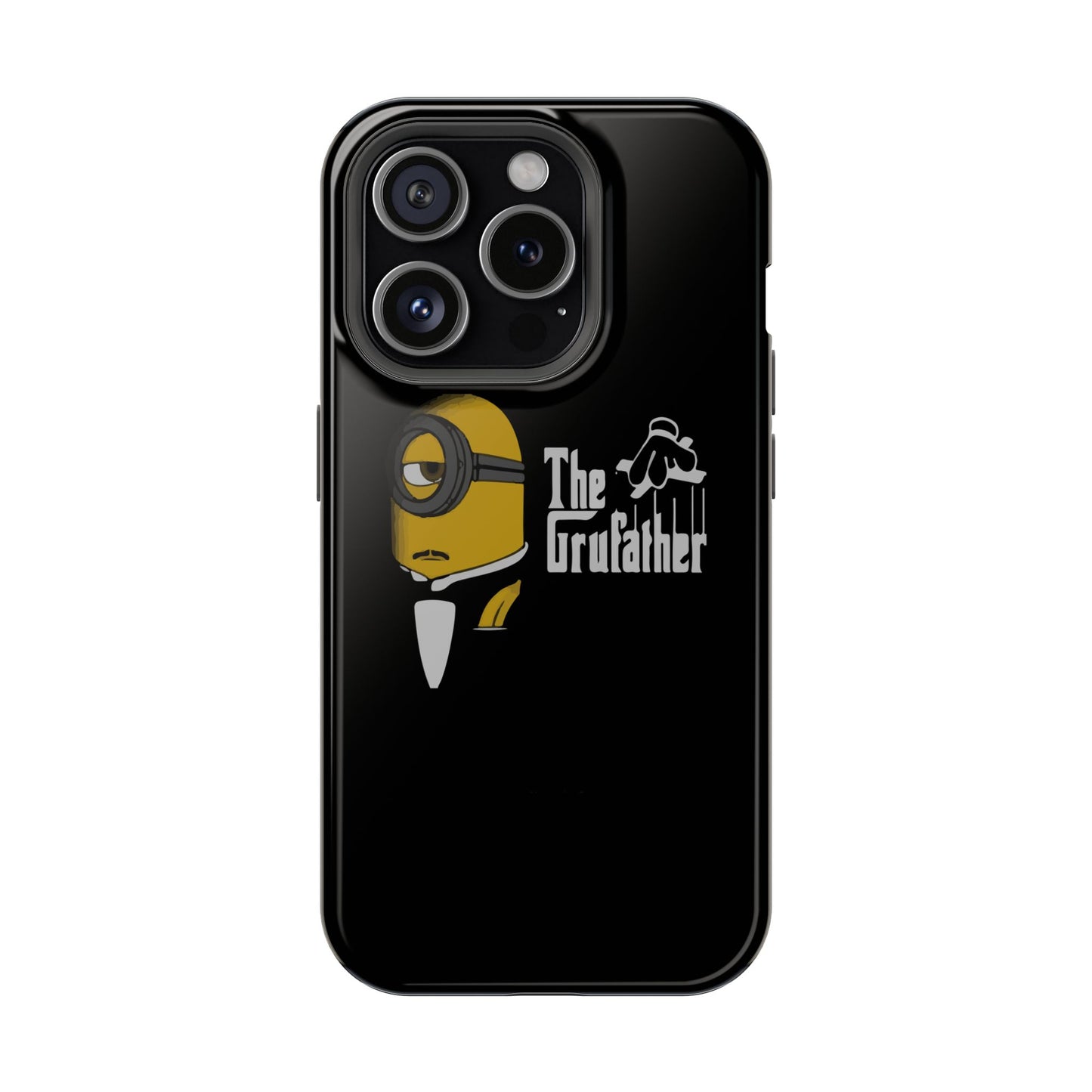 Magnetic Tough Cases: The Gruffather Phone Cover, Gift for Minions Fans, Unique Cell Phone Case, Durable Protective Case, Fun Cartoon Design