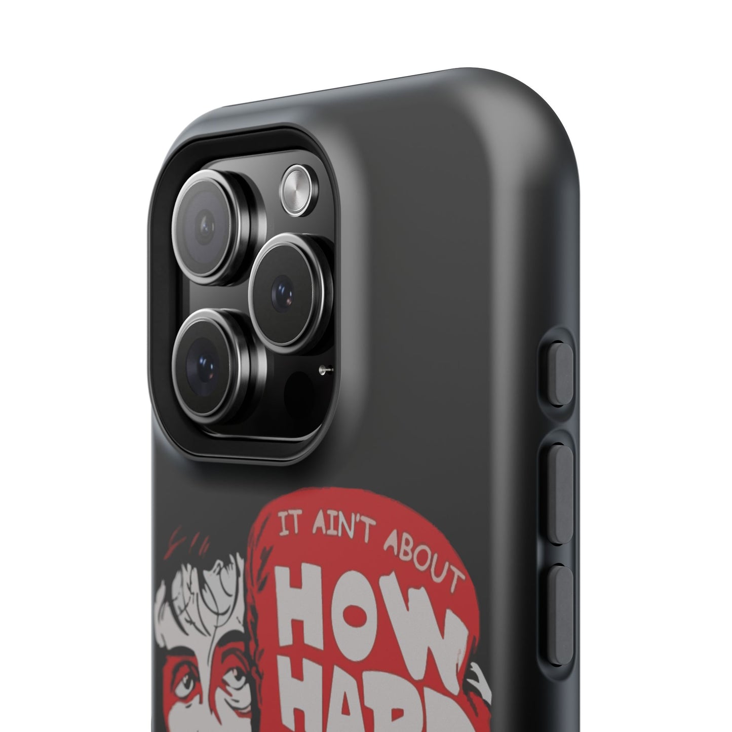 Impact-Resistant Phone Case, Rugged Smartphone Cover, Tough Phone Protection, Inspirational Gift, Motivational Tech Accessory