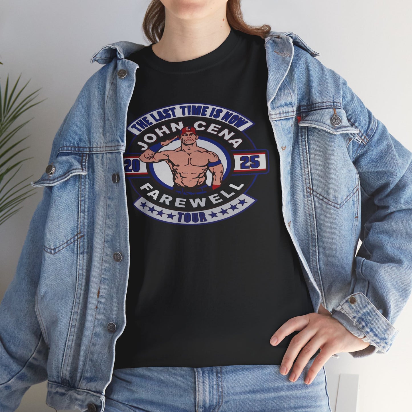 Wrestling Tribute Tee, John Cena Farewell Shirt, Unisex Graphic Tee, Fan Merchandise, Gift for Sports Lovers