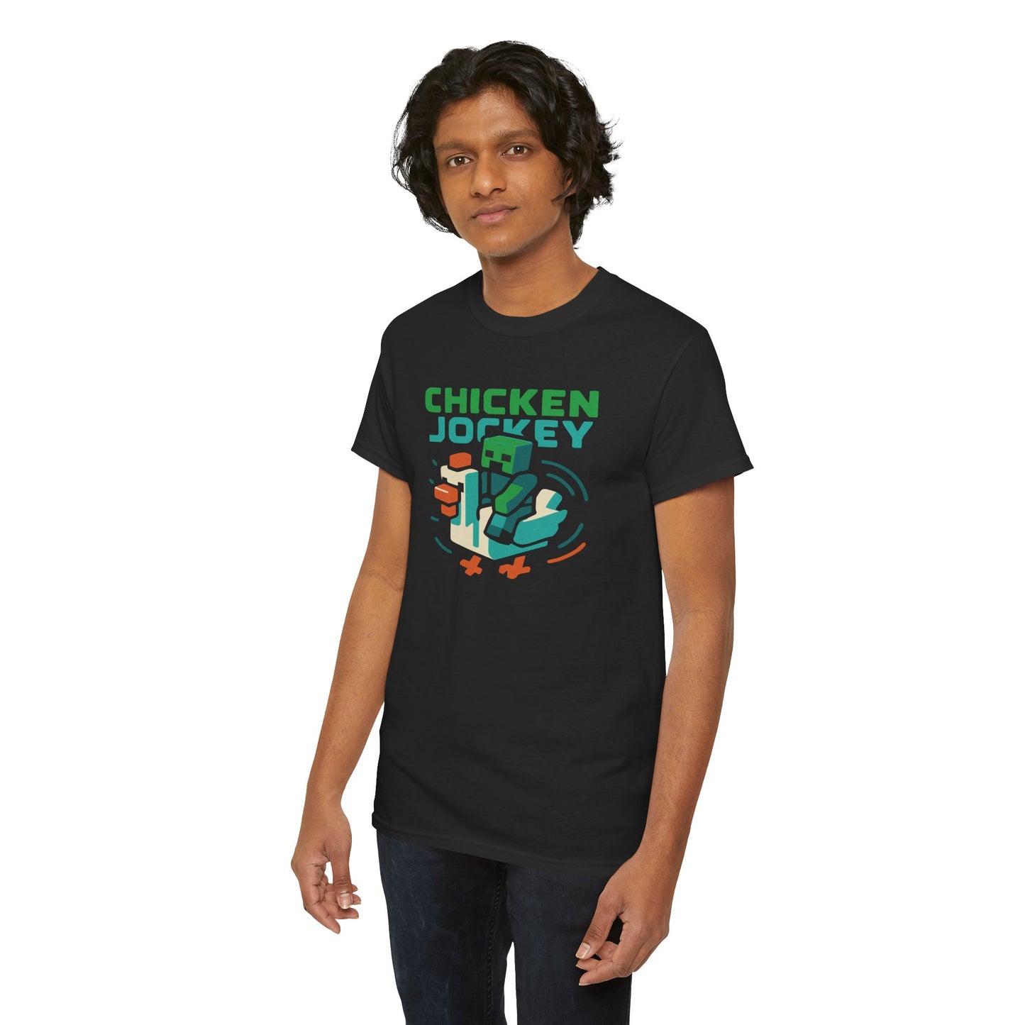 Chicken Jockey Minecraft T-shirt