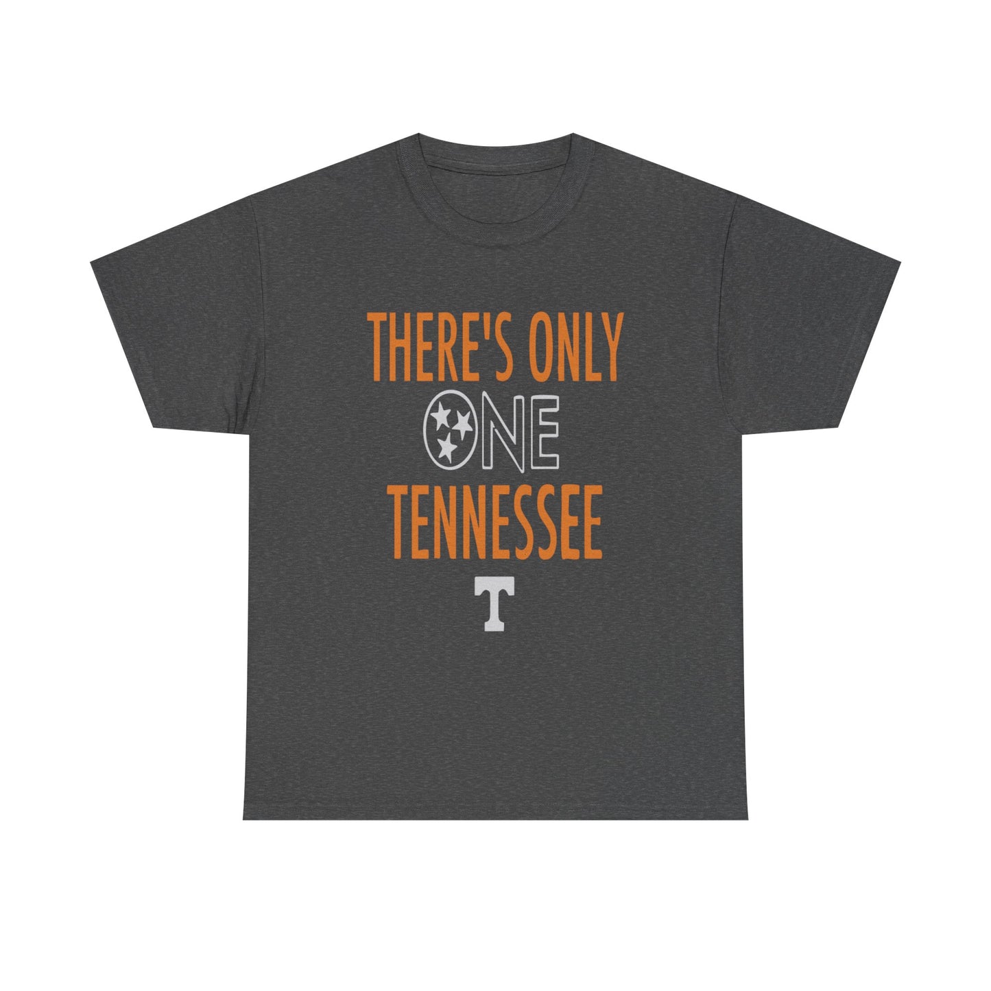 Tennessee Pride Tee, Unisex Heavy Cotton Tee, Tennessee Fans Gift, College Sports Apparel, Casual Everyday Wear, State Pride Shirt