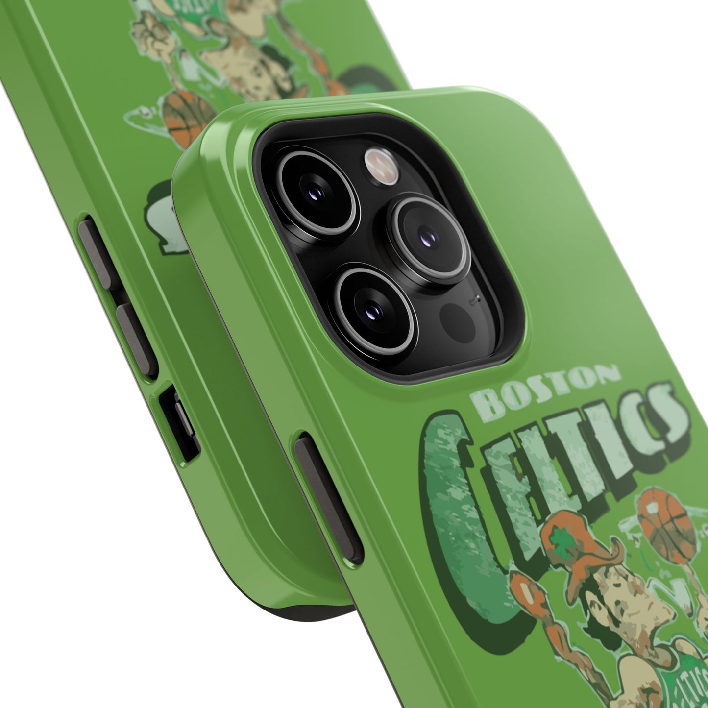 Boston Celtics Impact-Resistant Phone Case, Basketball Phone Cover, Sports Fan Gift, Sturdy Phone Case, NBA Merchandise, Team Spirit Decor