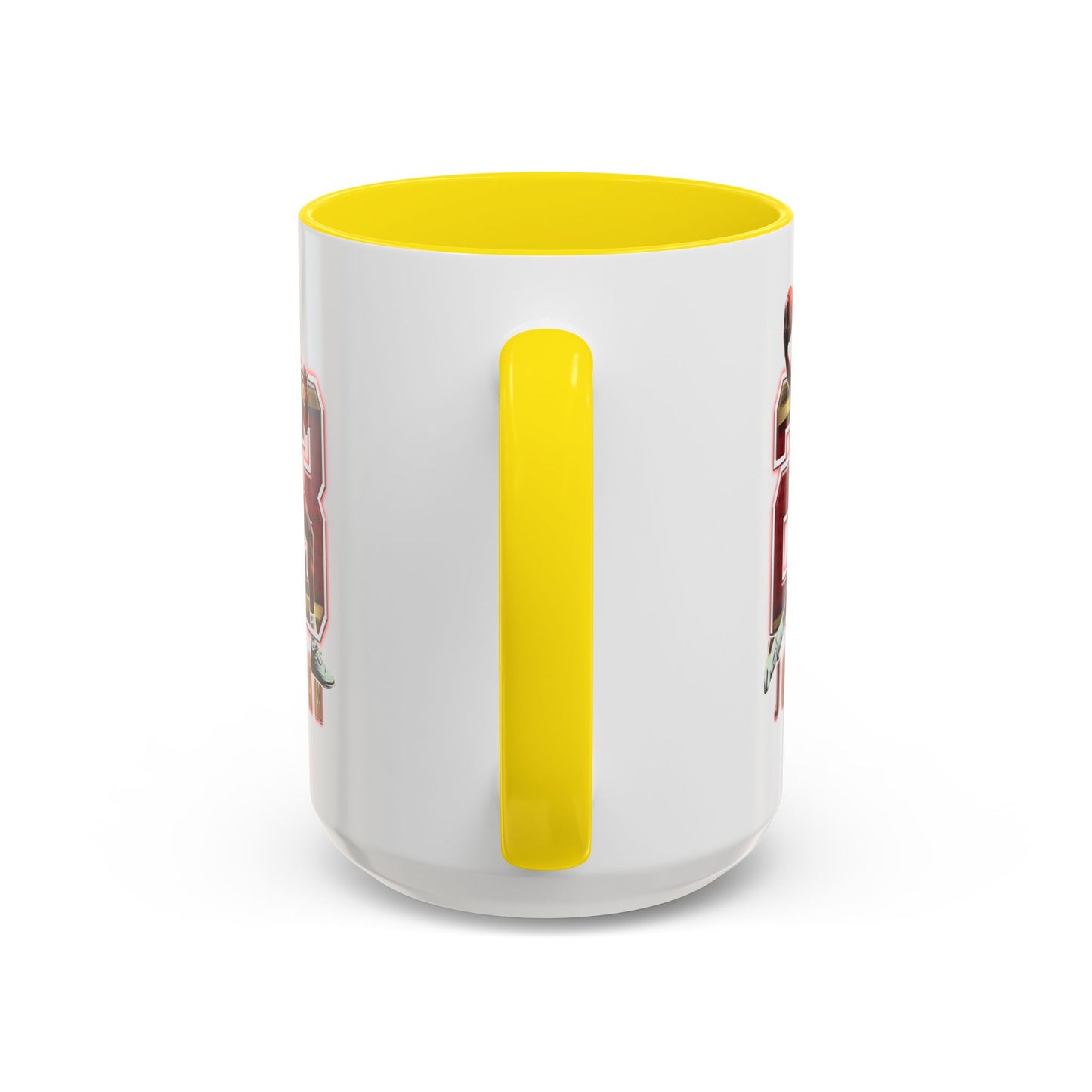 Michael Jordan Accent Coffee Mug - 11oz & 15oz - Perfect Gift for Sports Fans, Collectors, Basketball Lovers, Unique Gift Idea