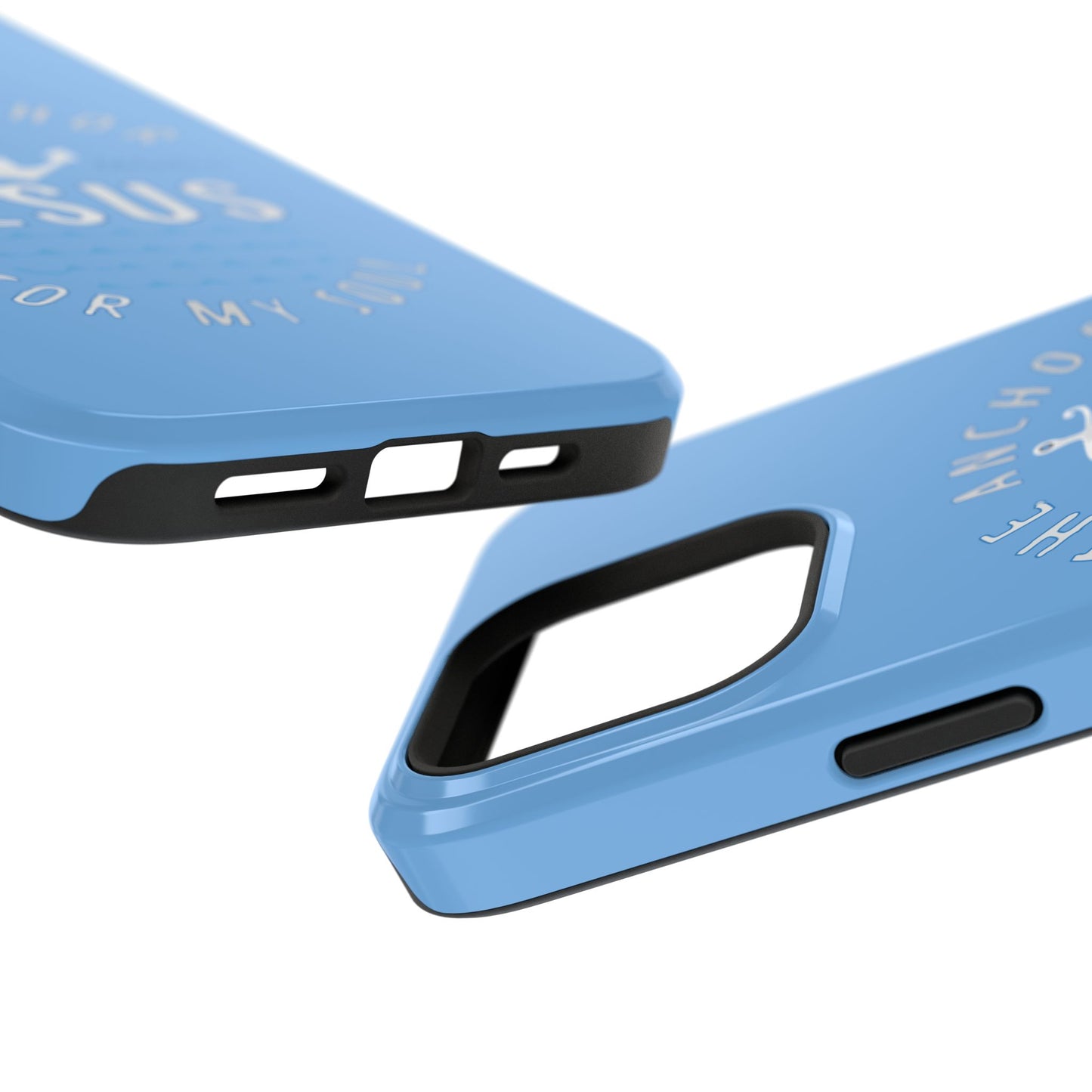 Jesus Anchor Phone Case, Christian Tech Accessories, Inspirational Gifts, Unique Phone Covers, Faith-Based Decor