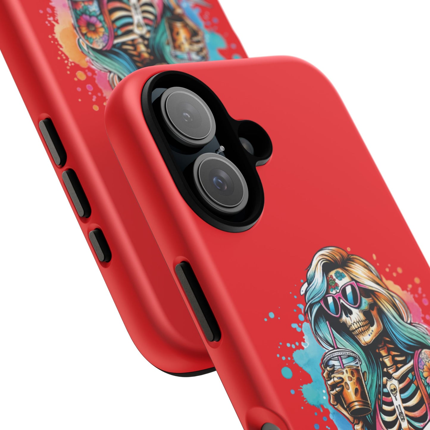 Cool Moms Club Phone Case - Tough Cases, Funky Phone Cover, Gift for Moms, Skeleton Design, Trendy Tech Accessories