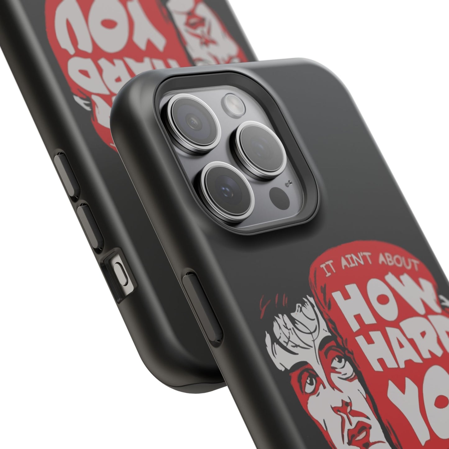 Impact-Resistant Phone Case, Rugged Smartphone Cover, Tough Phone Protection, Inspirational Gift, Motivational Tech Accessory