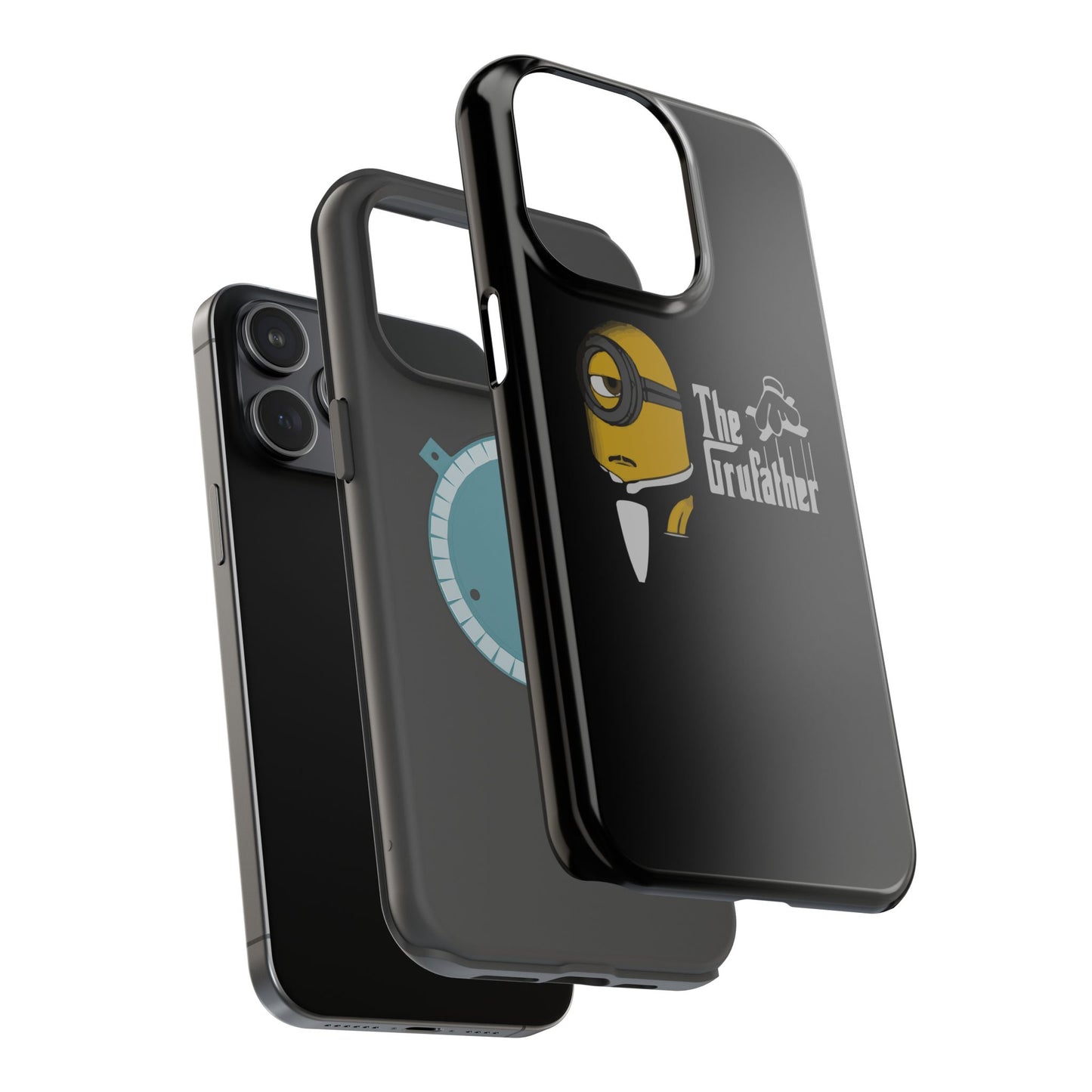 Magnetic Tough Cases: The Gruffather Phone Cover, Gift for Minions Fans, Unique Cell Phone Case, Durable Protective Case, Fun Cartoon Design