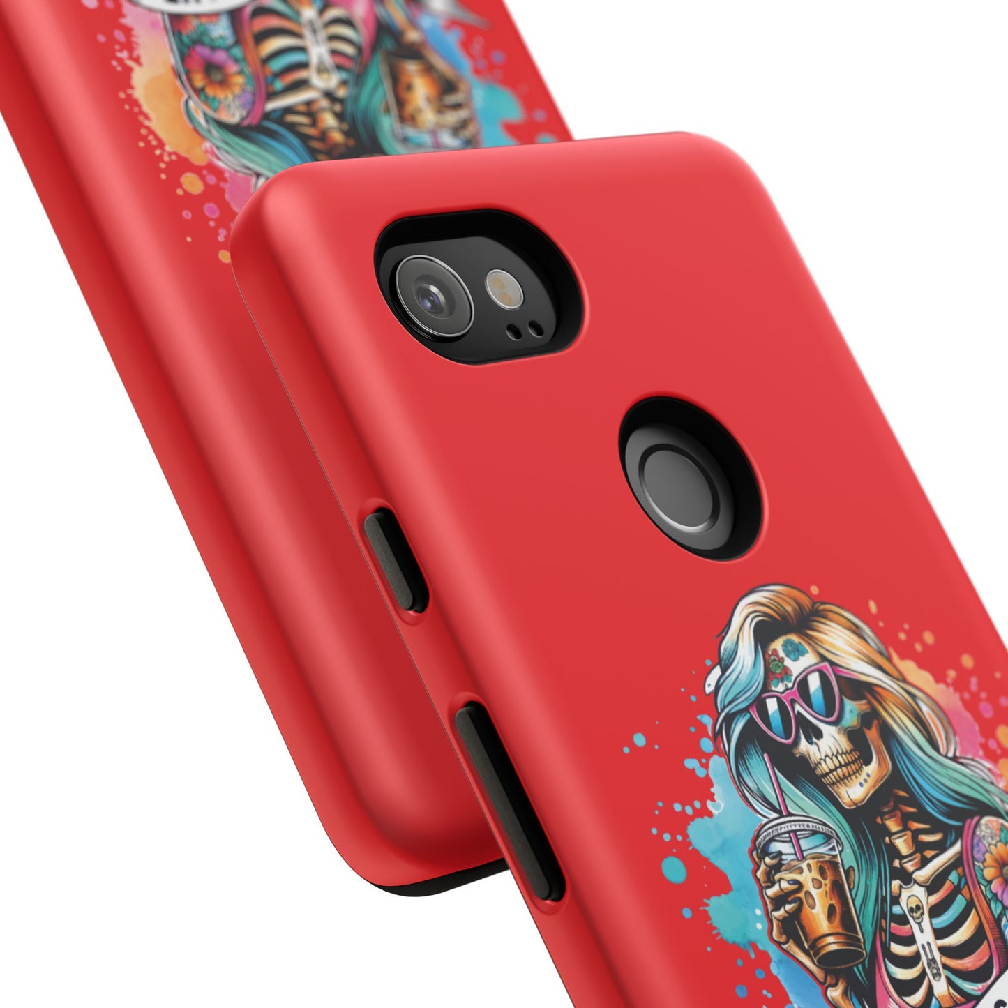 Cool Moms Club Phone Case - Tough Cases, Funky Phone Cover, Gift for Moms, Skeleton Design, Trendy Tech Accessories