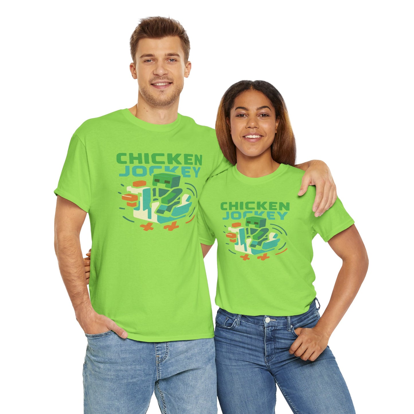 Chicken Jockey Minecraft T-shirt