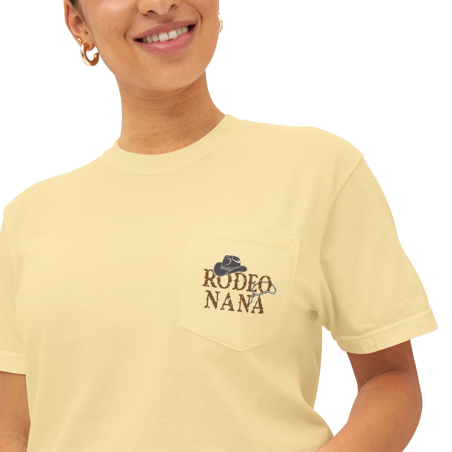 Faith-Inspired Pocket T-Shirt with Uplifting Bible Verse