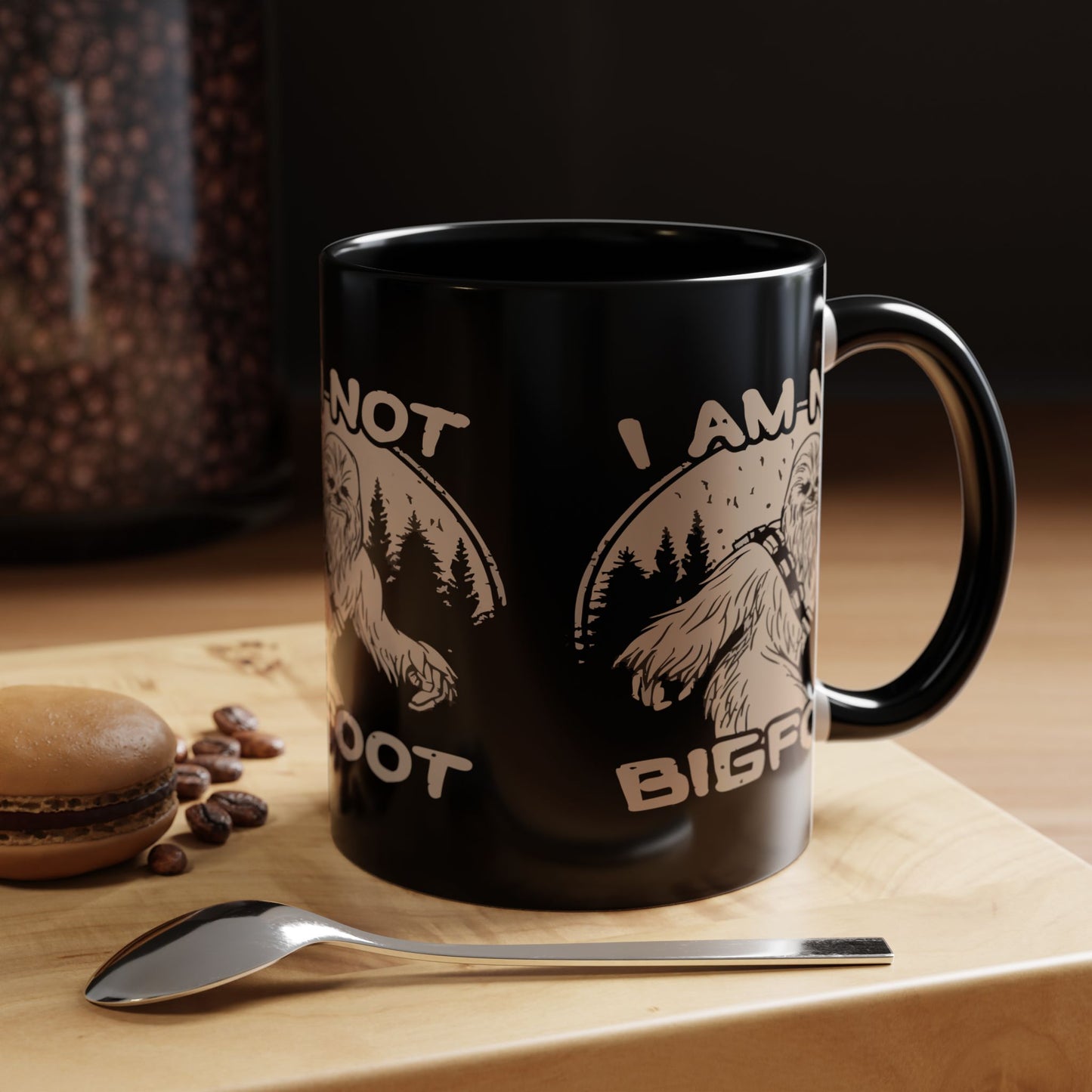 Sasquatch Coffee Mug, Fun Bigfoot Mug, Unique Gift for Nature Lovers, Adventure Mug, Quirky Coffee Cup