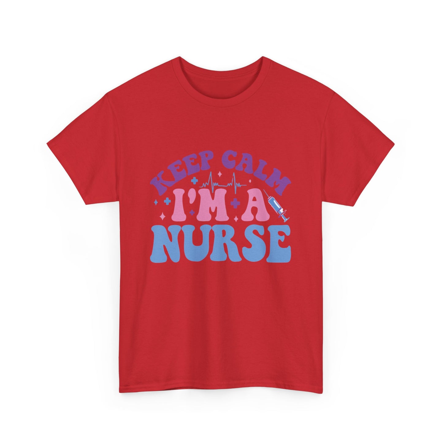 Nurse Appreciation Heavy Cotton Tee, Funny Nurse Gift, Medical Humor Shirt, Nurse Day Celebration Tee, Caregiver Outfit