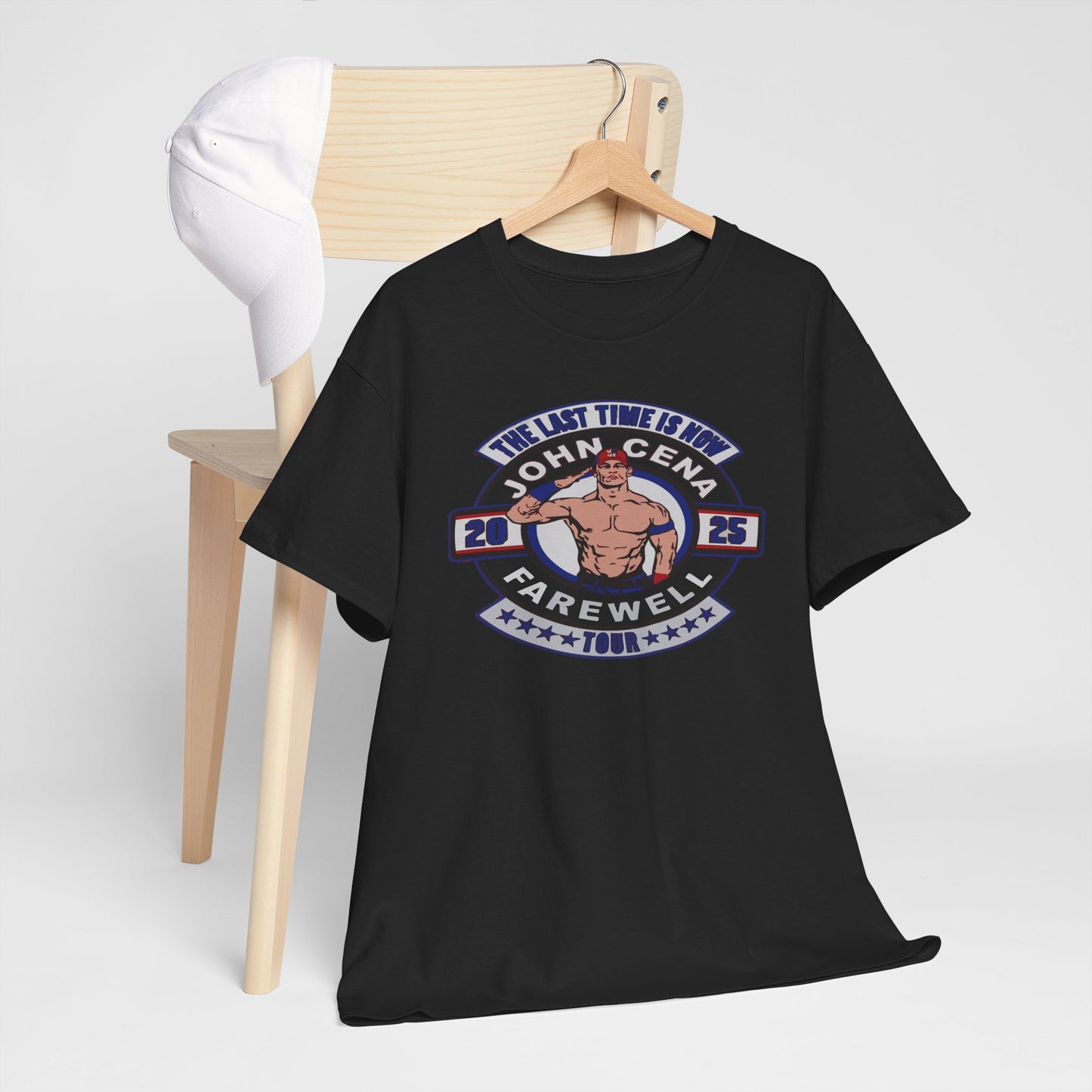 Wrestling Tribute Tee, John Cena Farewell Shirt, Unisex Graphic Tee, Fan Merchandise, Gift for Sports Lovers
