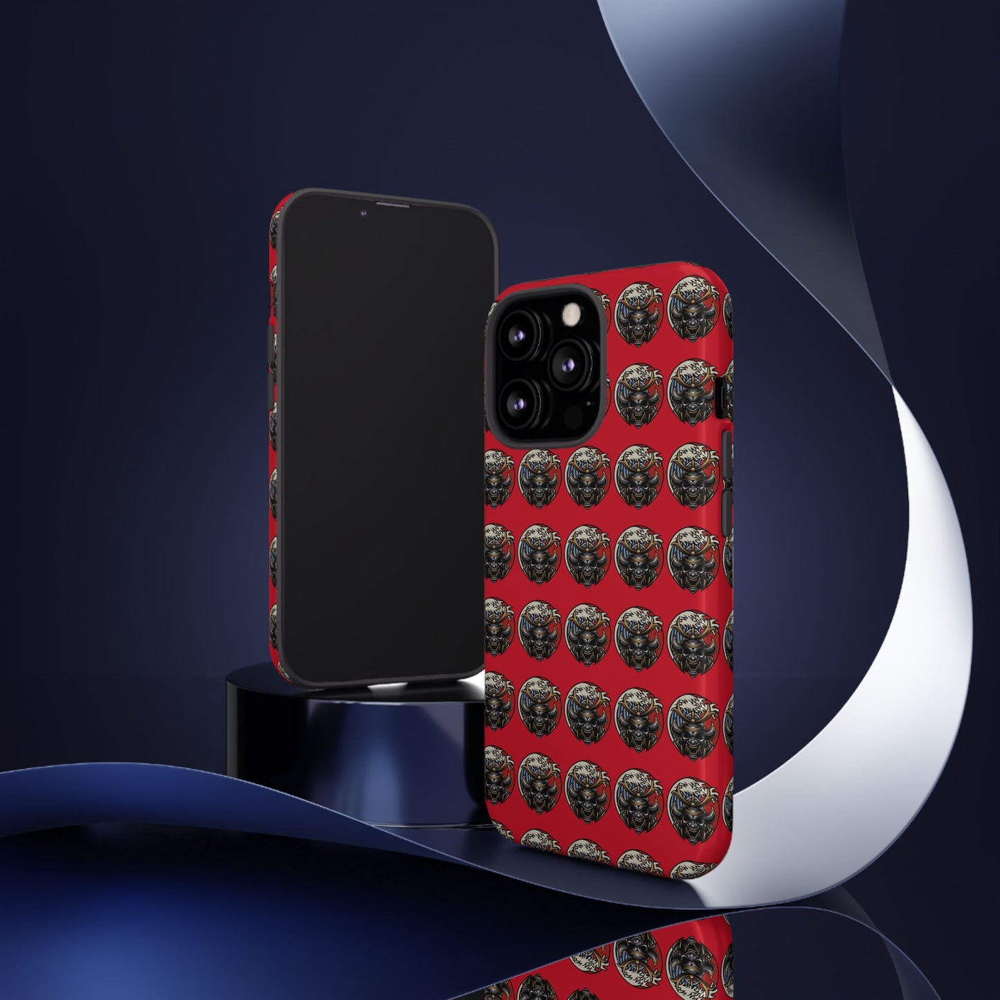 Bold Phone Case, Tough Phone Cover, Red Phone Protector, Unique Gift for Him/Her, Trendy Tech Accessory