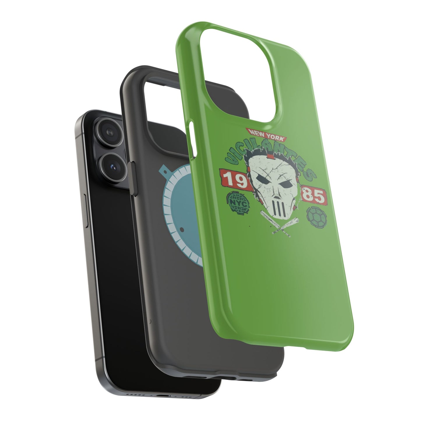Urban Punk Phone Case, Tough Phone Cover, Skull Design Case, Gift for Him, Unique Mobile Accessory, NYC Style Case