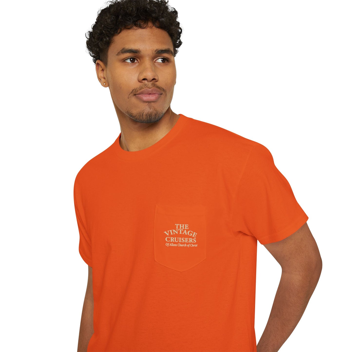 Retro Pocket Tee Allons Church of Christ Cruise 2025 Unisex T-Shirt