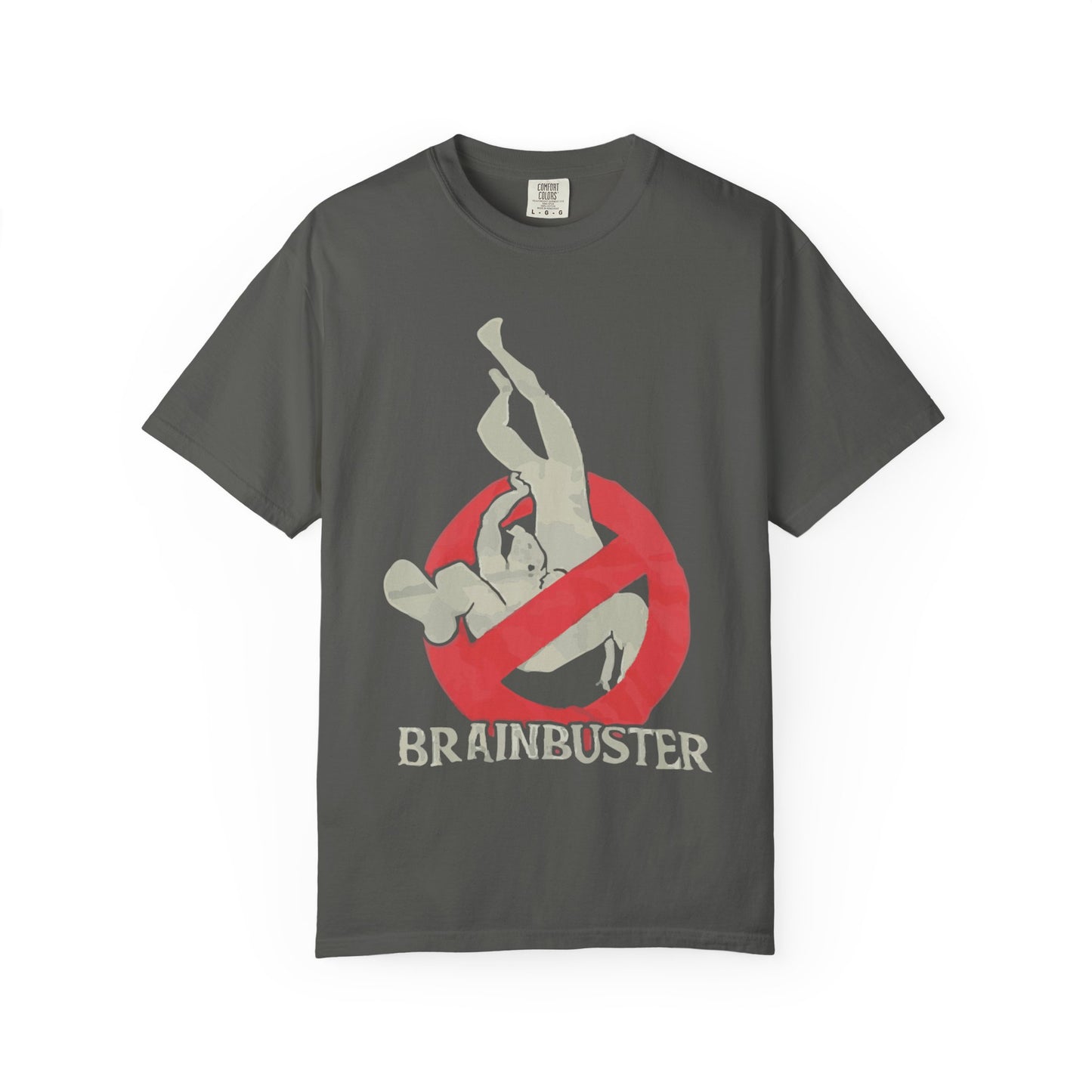 Unisex Fun Graphic T-Shirt, Graphic Tee, Casual Wear, Gift for Wrestling Fans, Brainbuster Design, Humor Apparel, Everyday Style