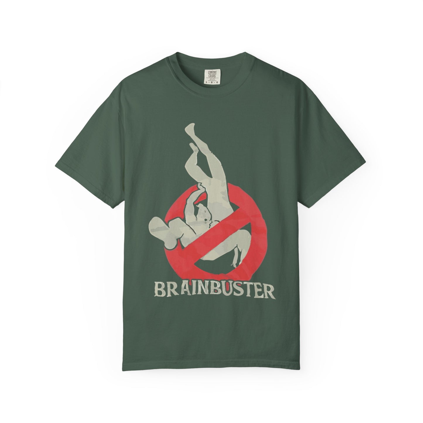 Unisex Fun Graphic T-Shirt, Graphic Tee, Casual Wear, Gift for Wrestling Fans, Brainbuster Design, Humor Apparel, Everyday Style