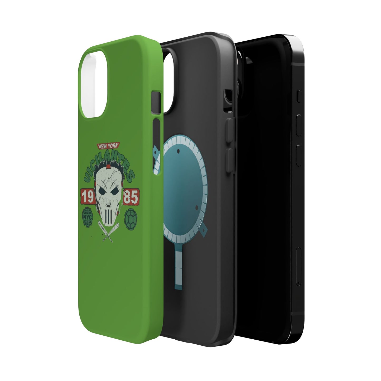 Urban Punk Phone Case, Tough Phone Cover, Skull Design Case, Gift for Him, Unique Mobile Accessory, NYC Style Case