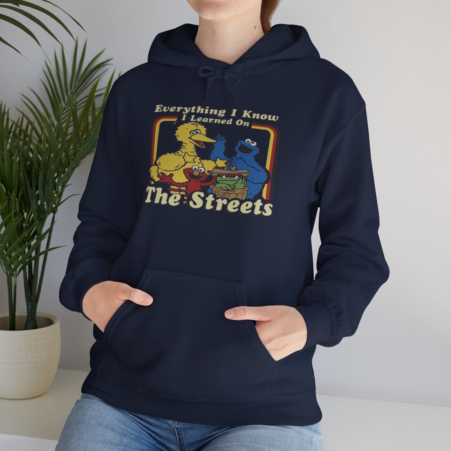 Vintage Street Art Hoodie - Cozy Unisex Sweatshirt for Creative Souls, Outdoor Relaxation, Casual Hangouts